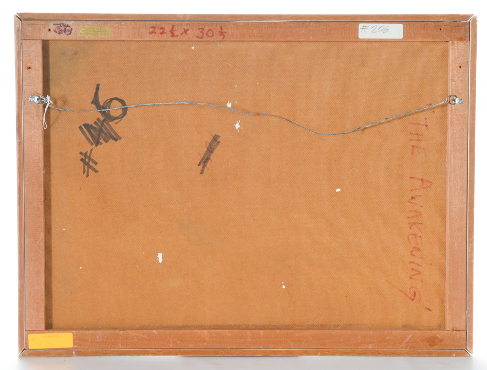 Paul Chidlaw Original Oil Painting on Board "Awakwening"