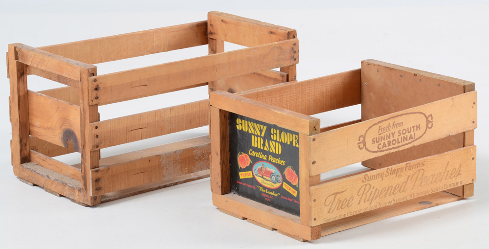Vintage Wood Fruit Crates