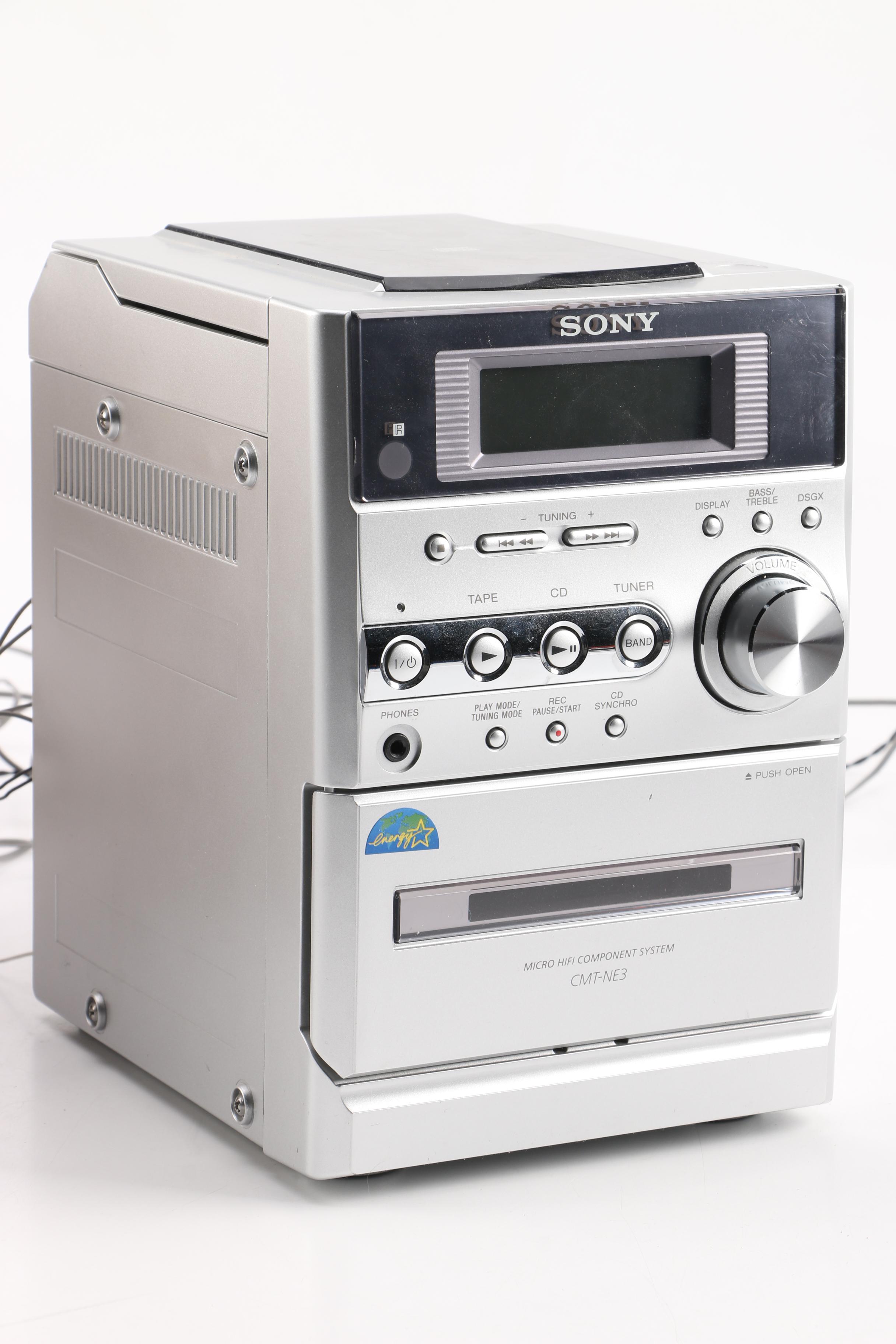 Sony HCD-NE3 Stereo System