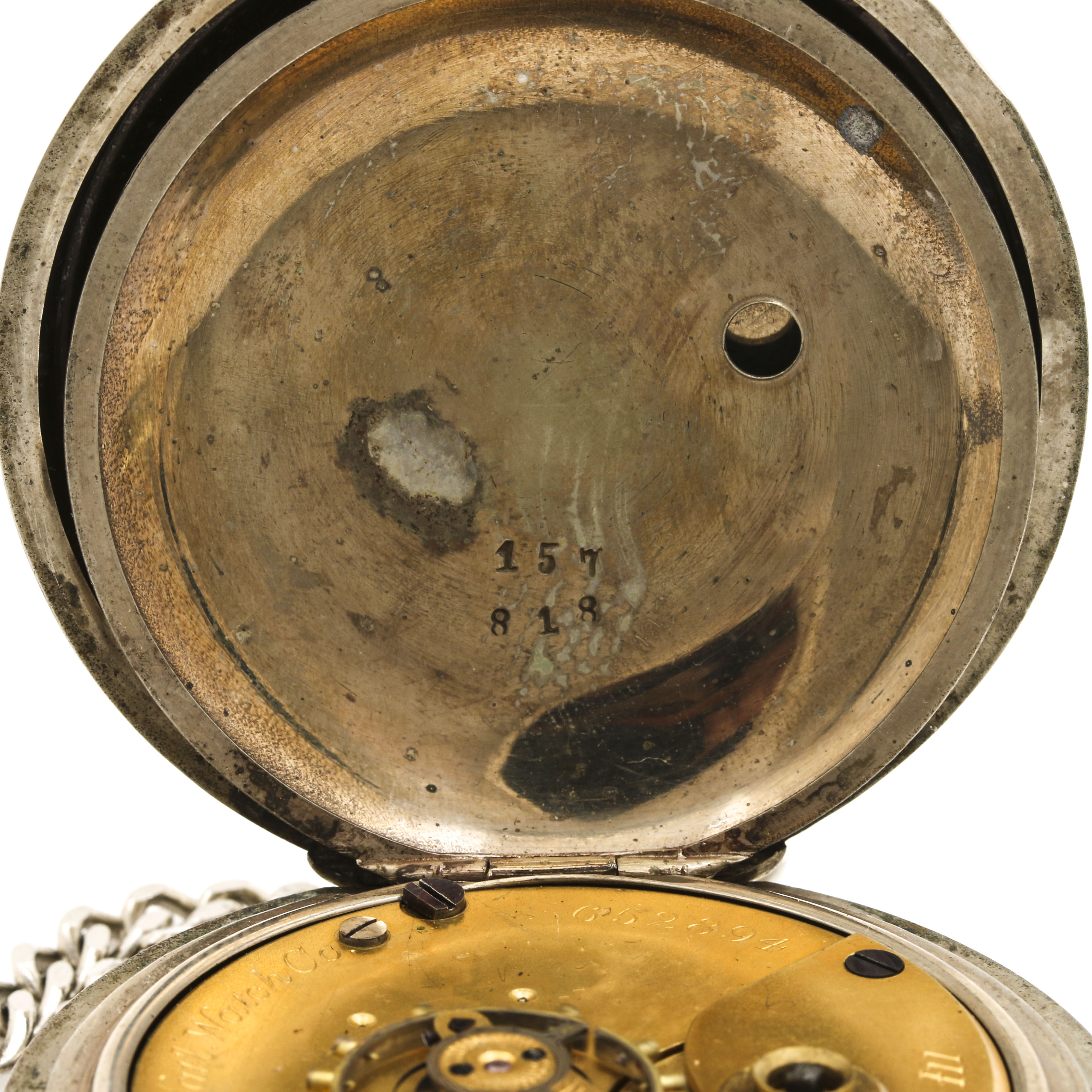 Antique Elgin Open Face Pocket Watch