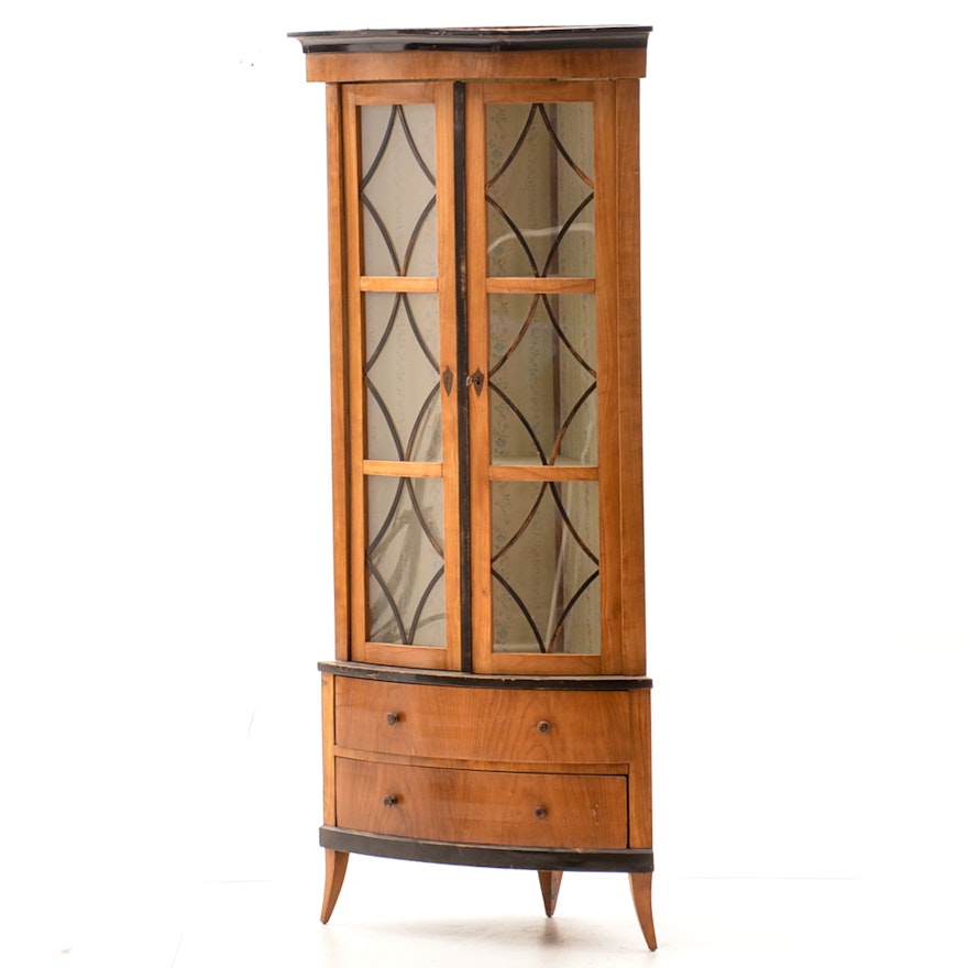 Vintage Corner Cabinet