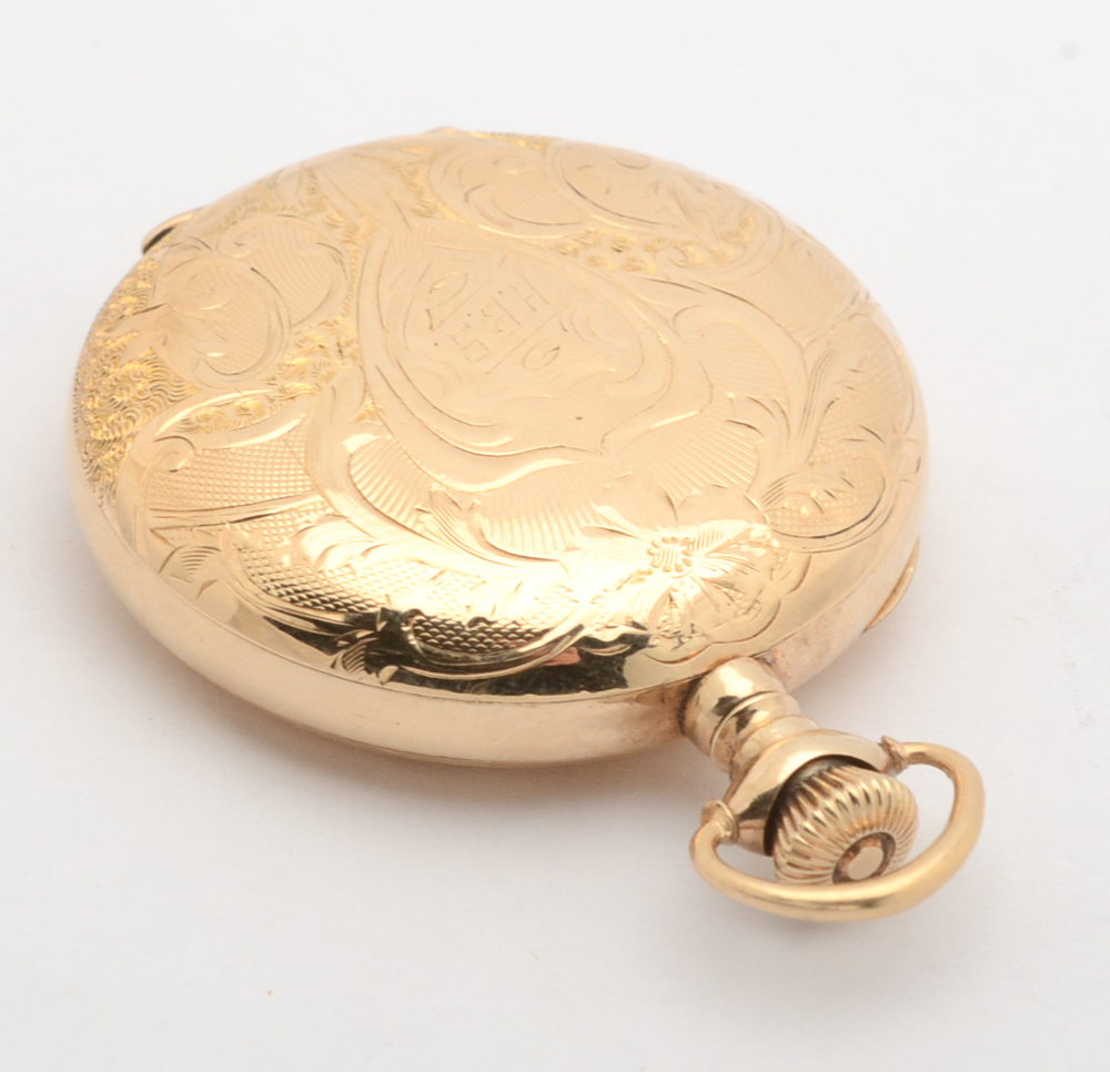 Antique Elgin Gold Filled Pocket Watch