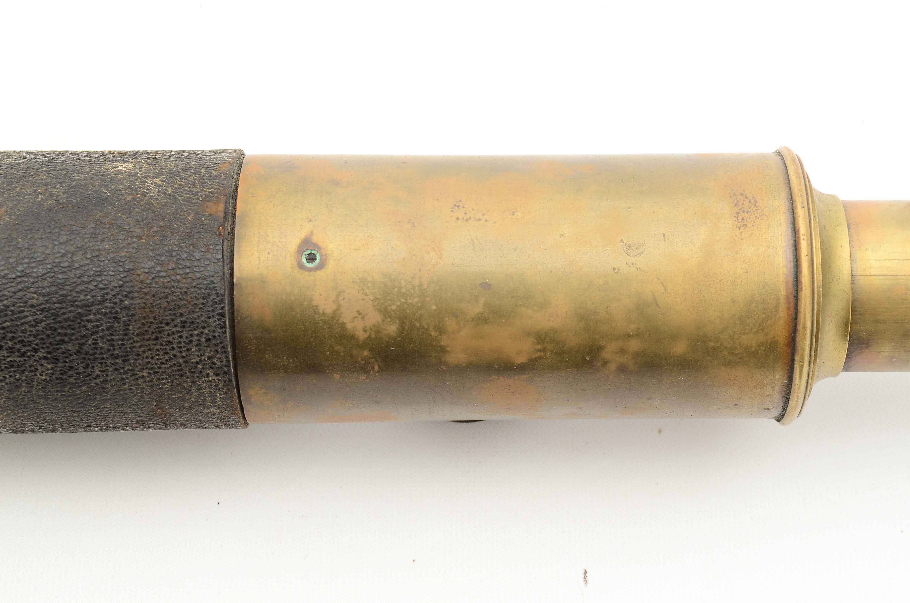 19th Century Benjamin Pike's Son & Co Telescope with Case