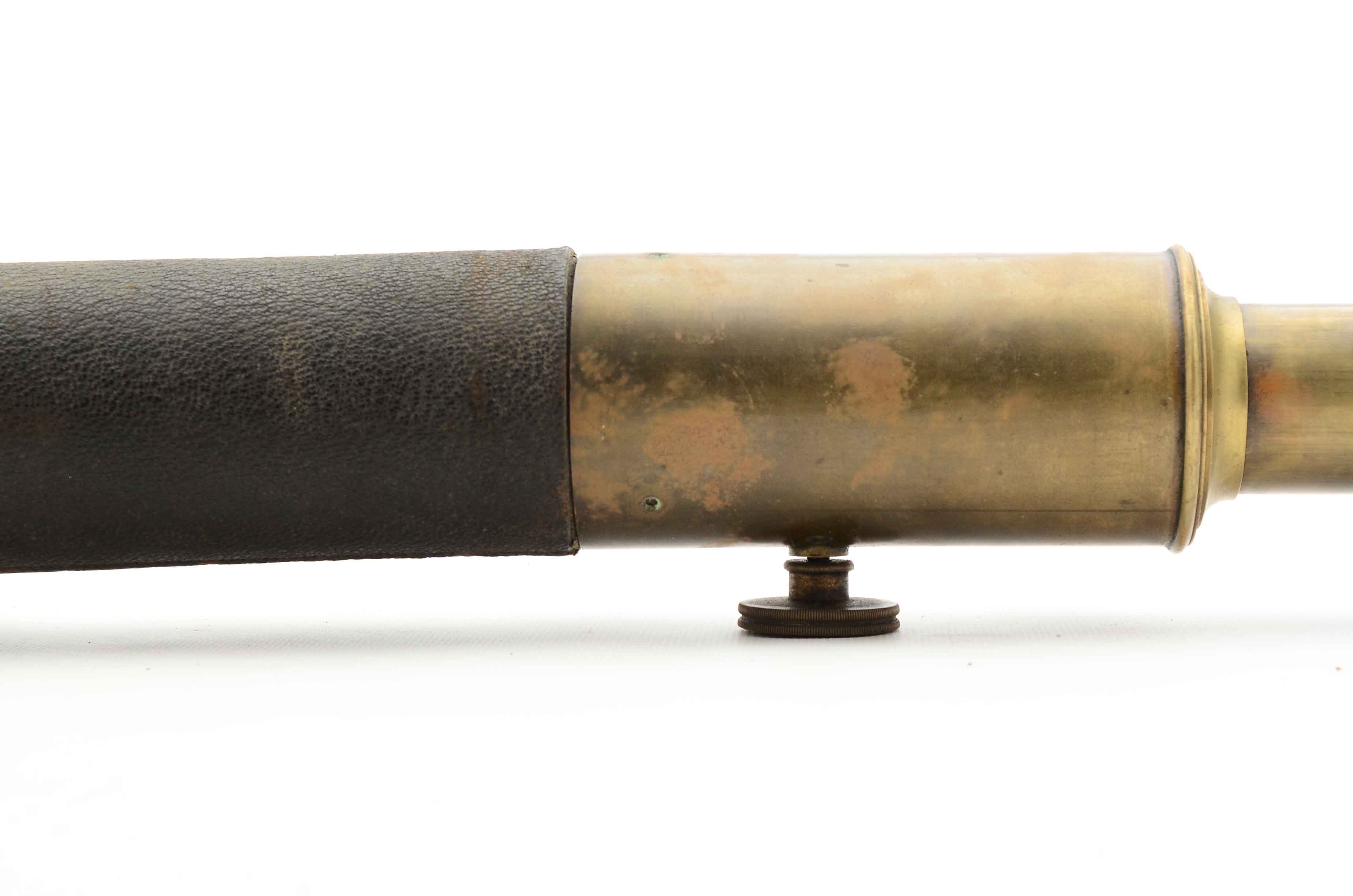 19th Century Benjamin Pike's Son & Co Telescope with Case