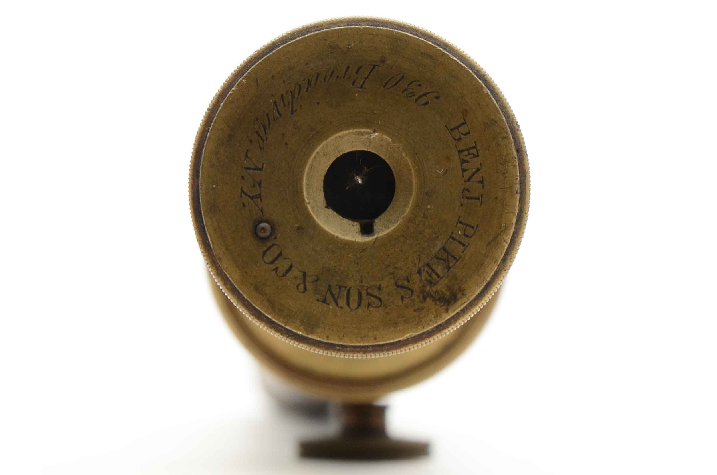 19th Century Benjamin Pike's Son & Co Telescope with Case