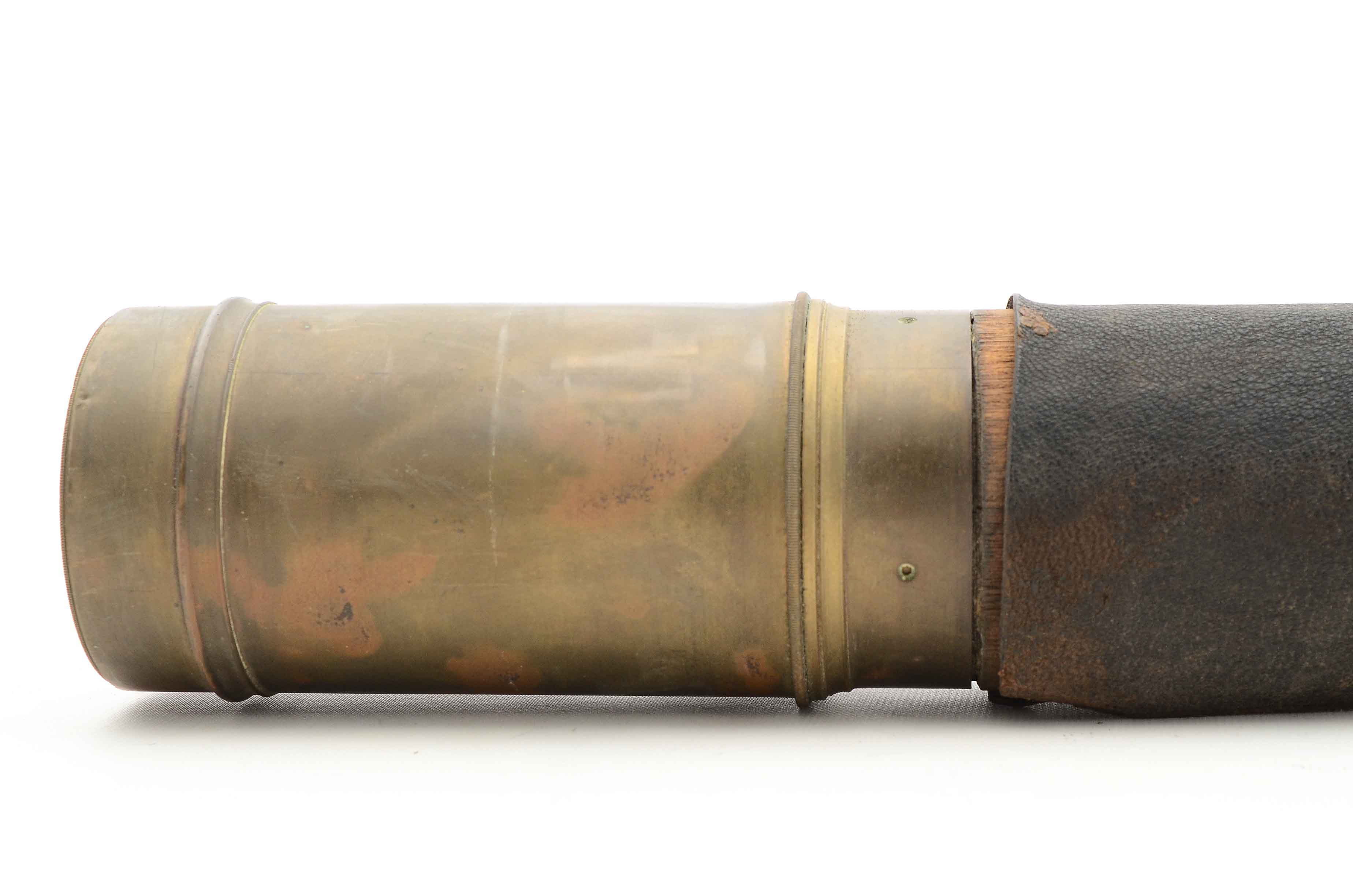 19th Century Benjamin Pike's Son & Co Telescope with Case