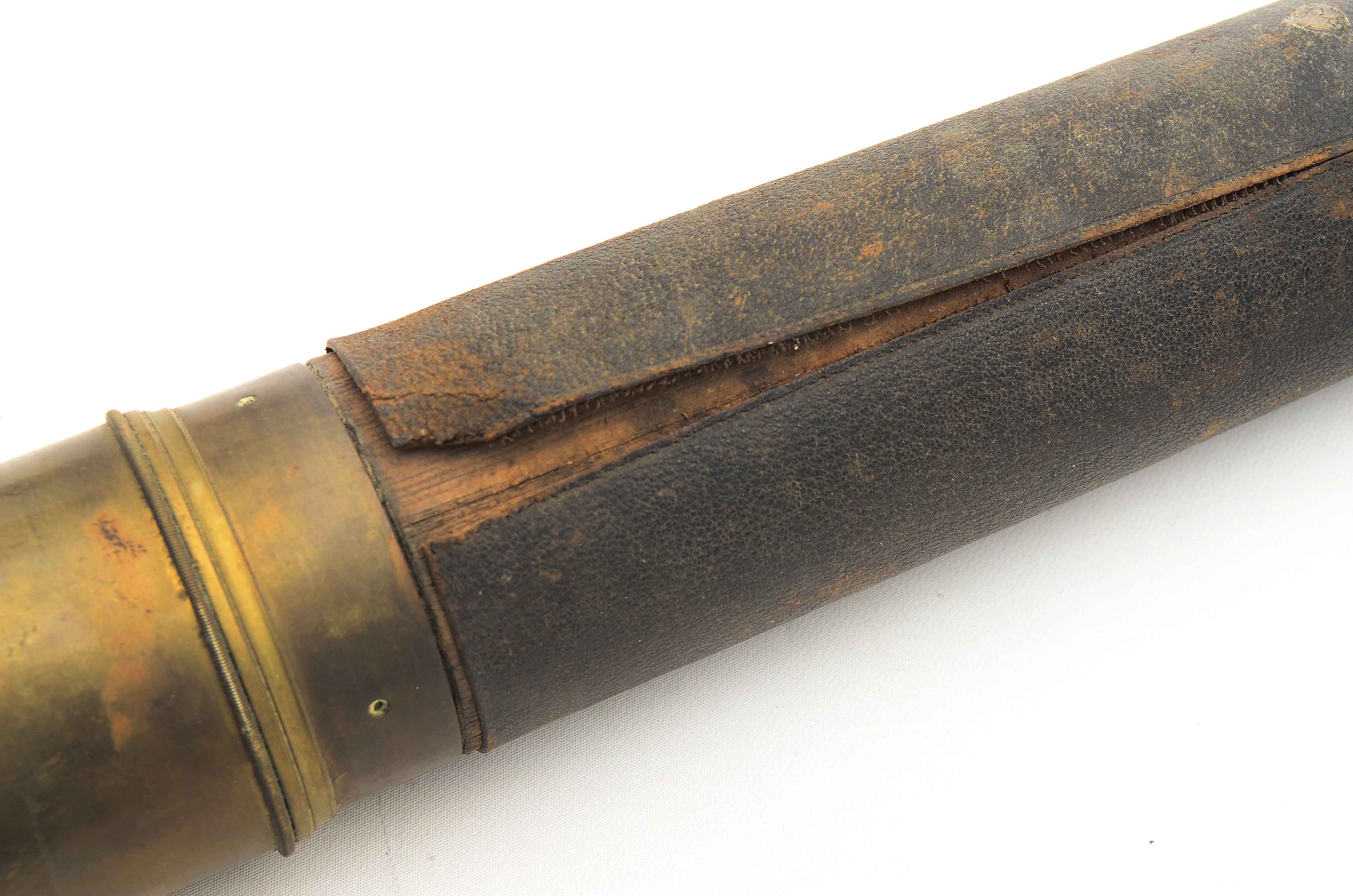 19th Century Benjamin Pike's Son & Co Telescope with Case