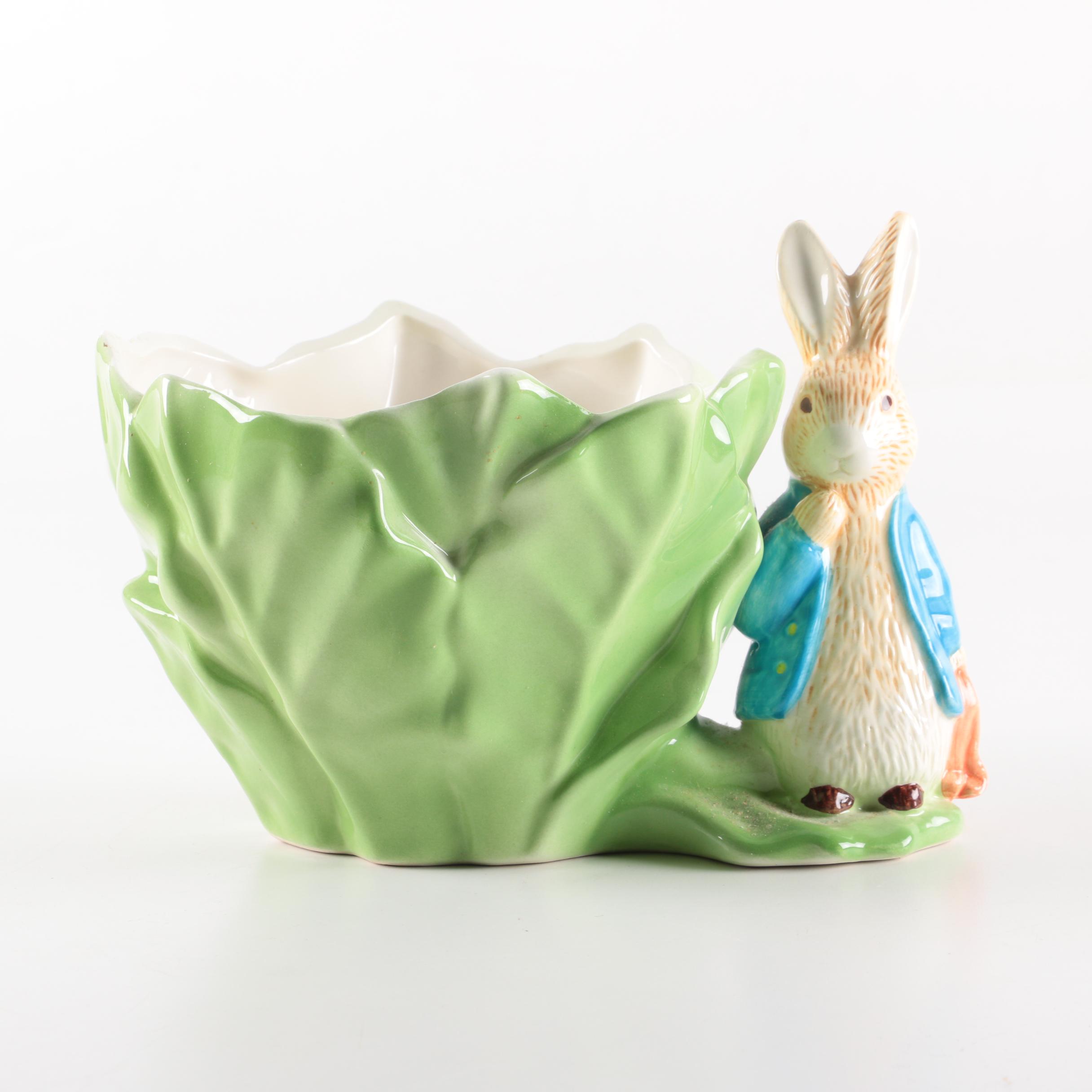 Beatrix Potter Peter Rabbit Flower Pot