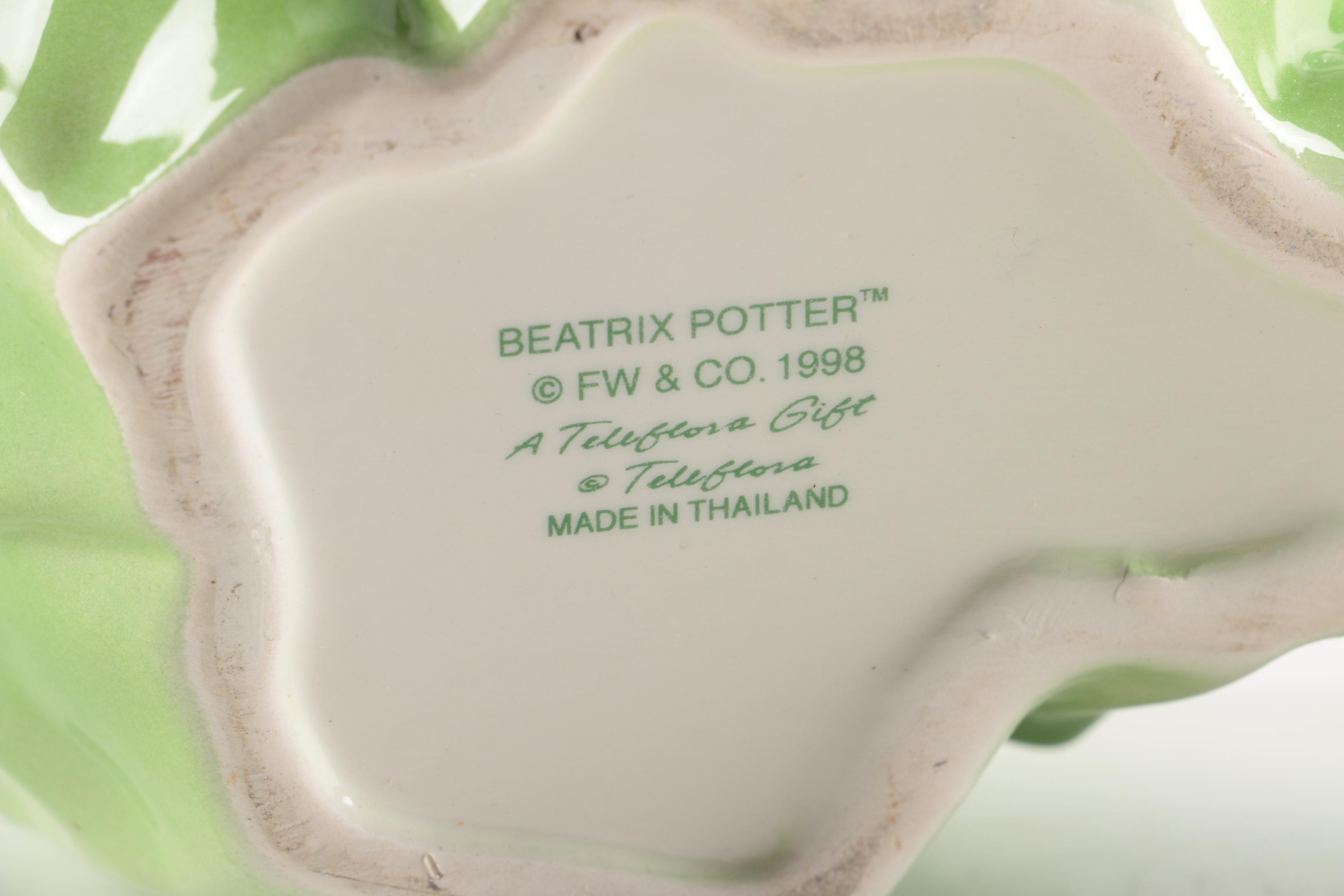 Beatrix Potter Peter Rabbit Flower Pot