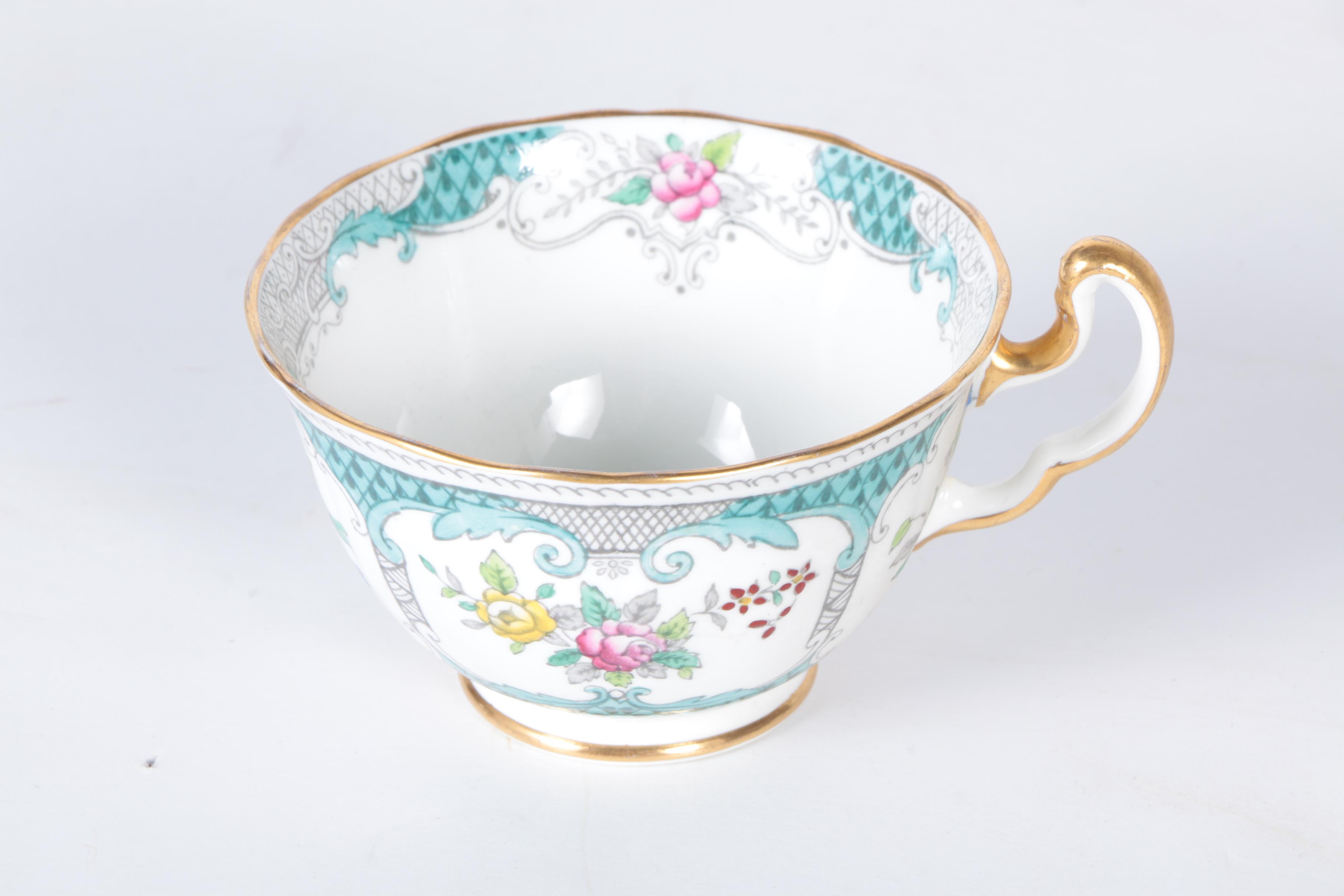 Circa 1950s Adderley "Lowestoft" Bone China Tableware