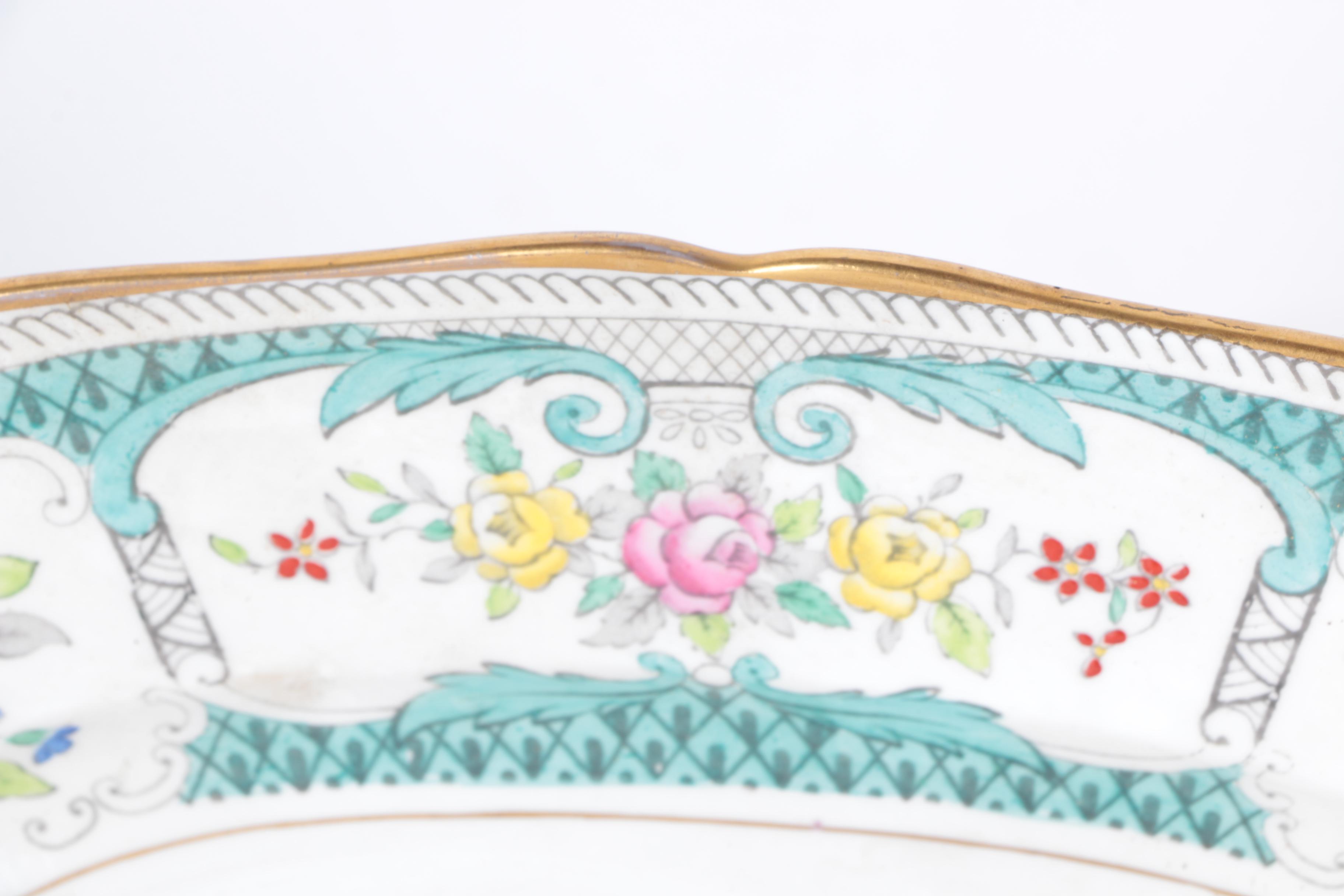 Circa 1950s Adderley "Lowestoft" Bone China Tableware