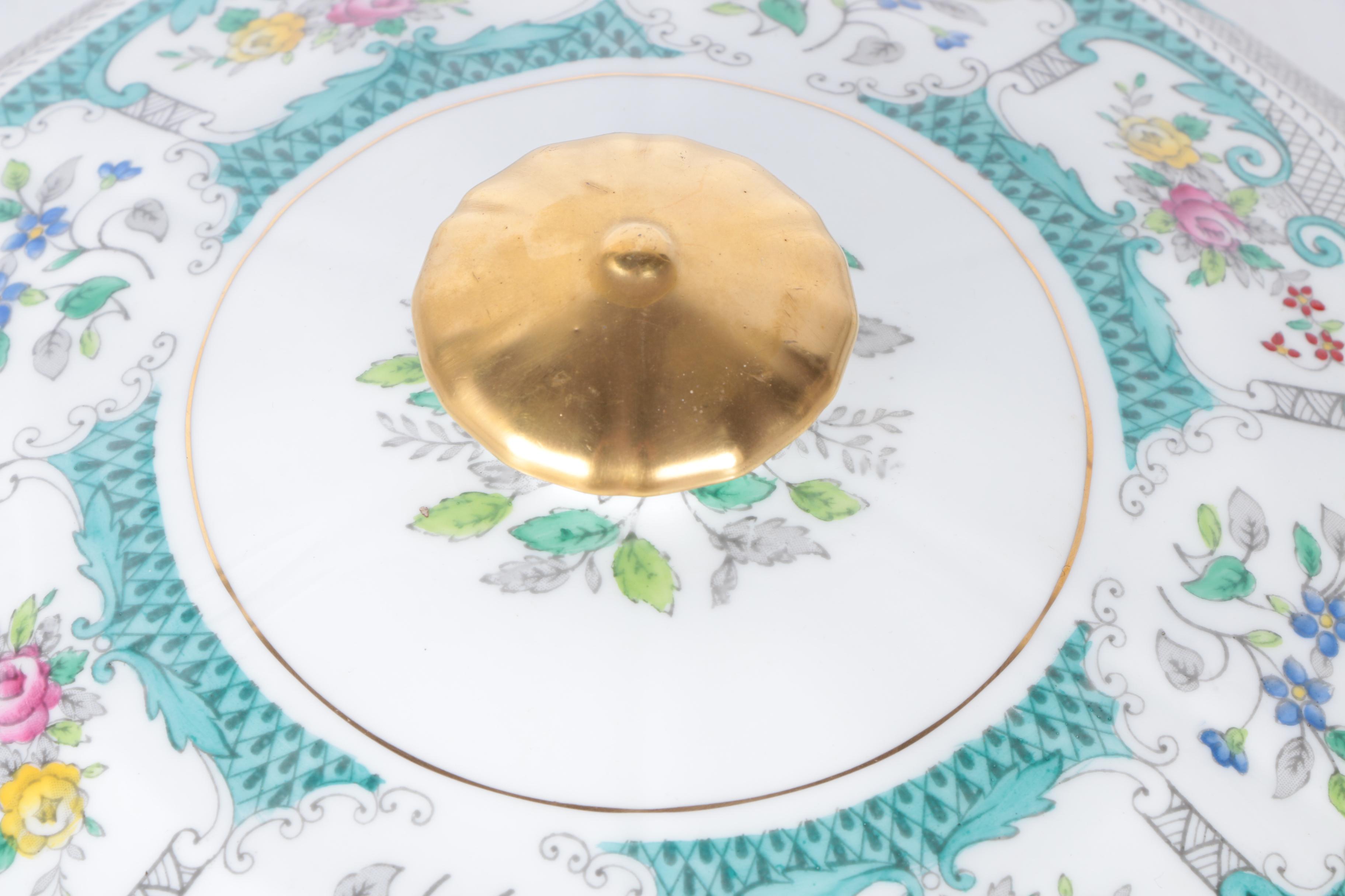 Circa 1950s Adderley "Lowestoft" Bone China Tableware