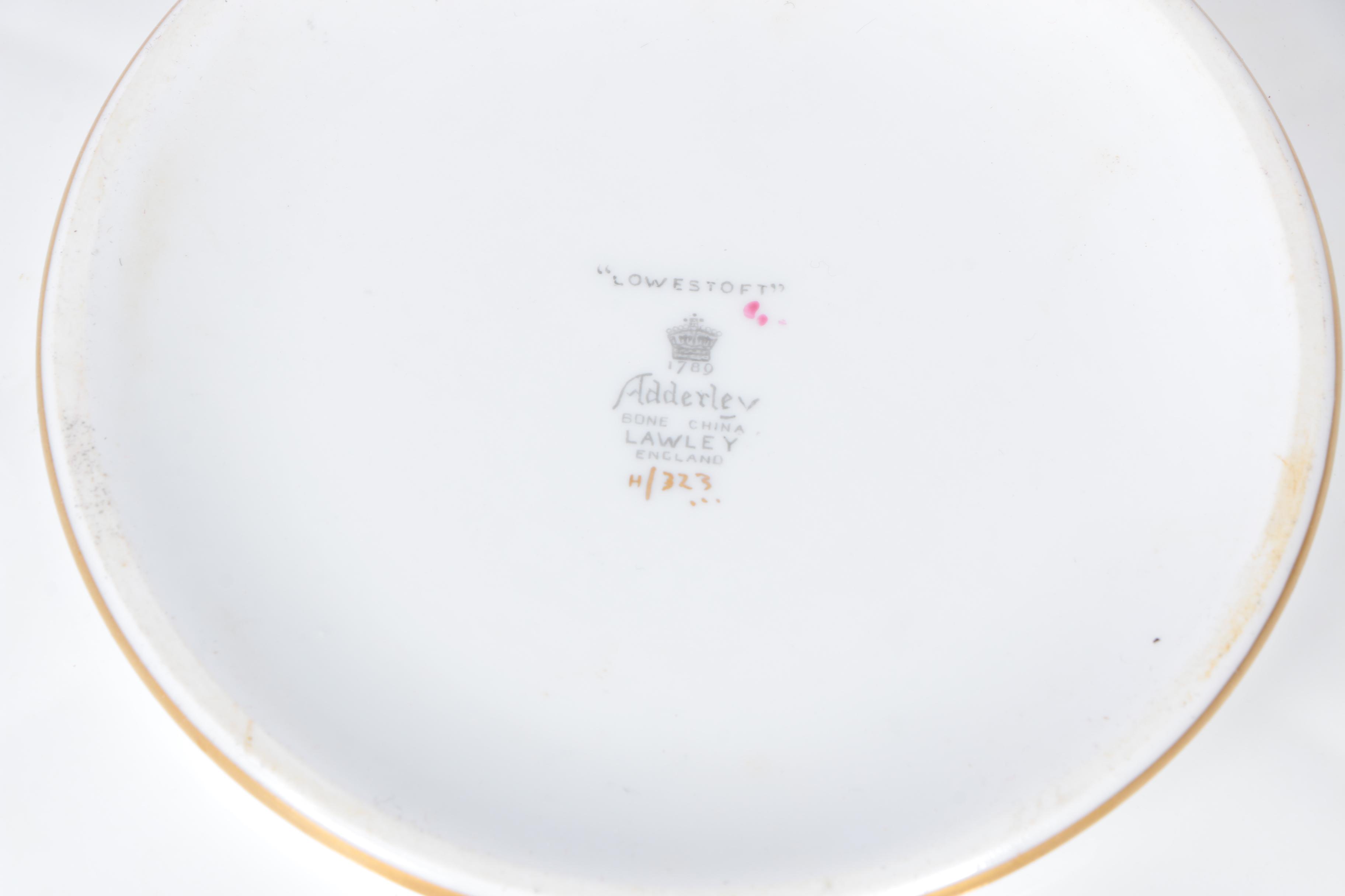 Circa 1950s Adderley "Lowestoft" Bone China Tableware