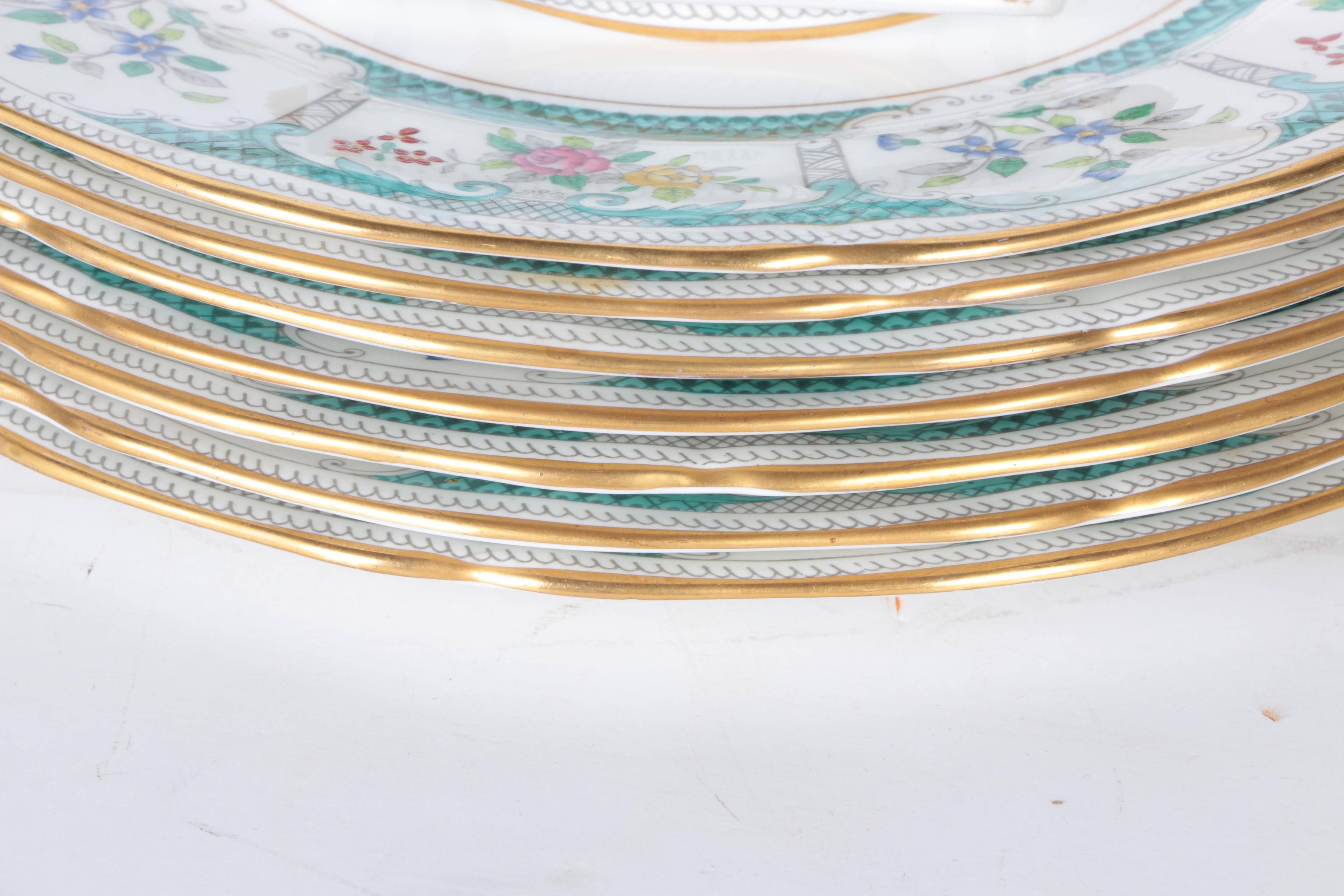 Circa 1950s Adderley "Lowestoft" Bone China Tableware