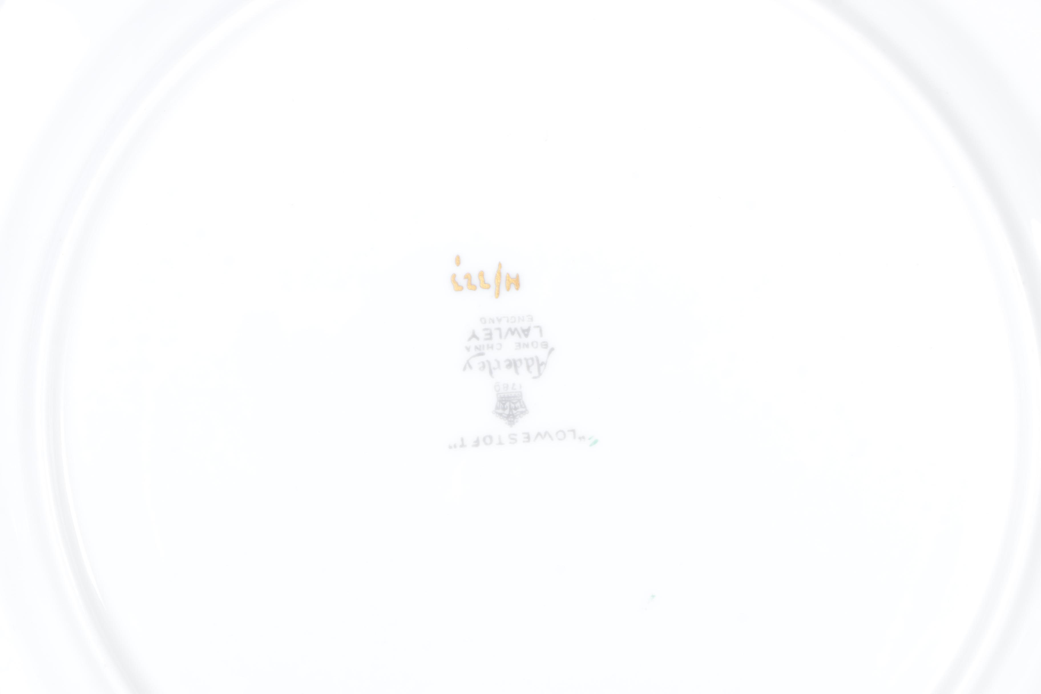 Circa 1950s Adderley "Lowestoft" Bone China Tableware