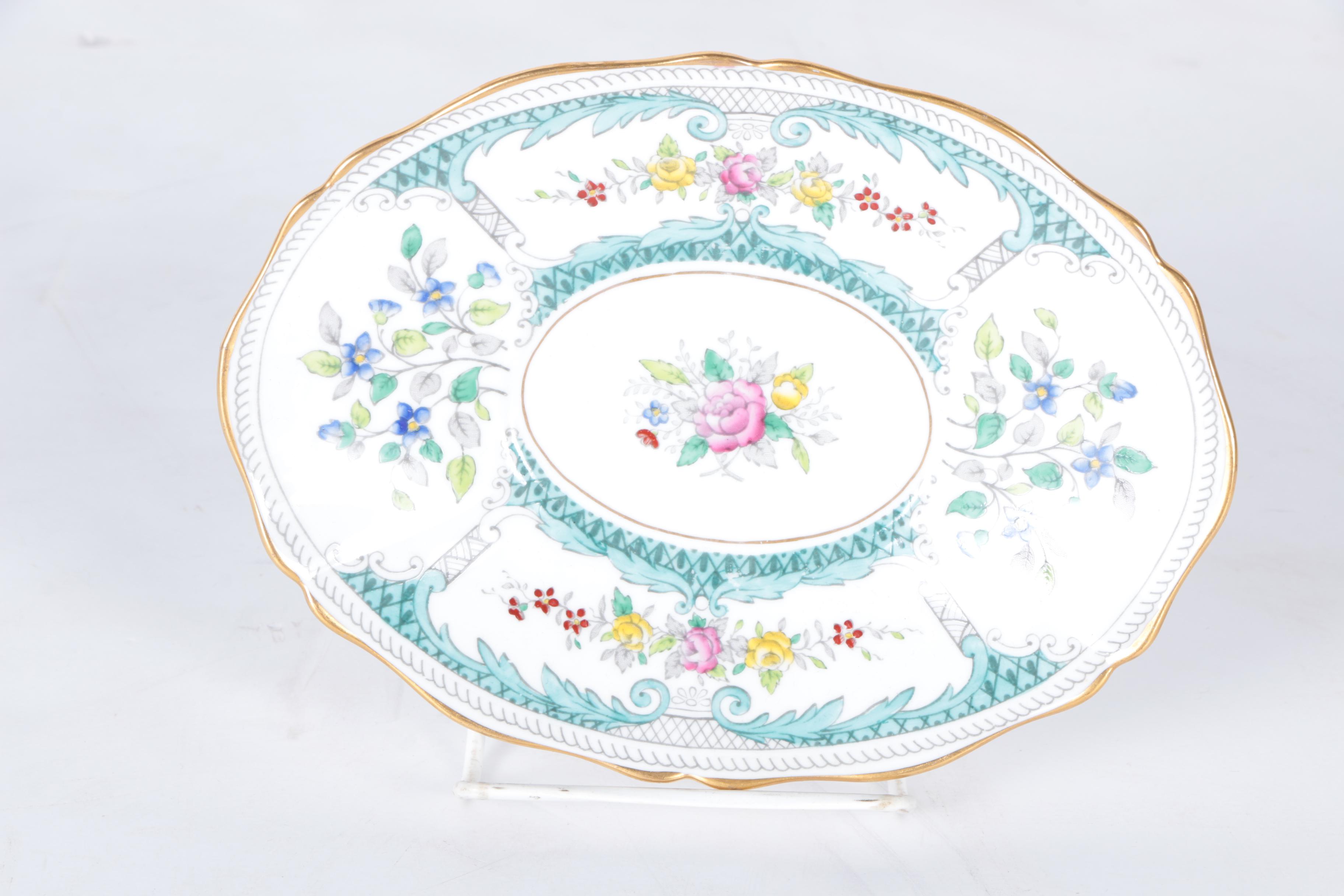Circa 1950s Adderley "Lowestoft" Bone China Tableware