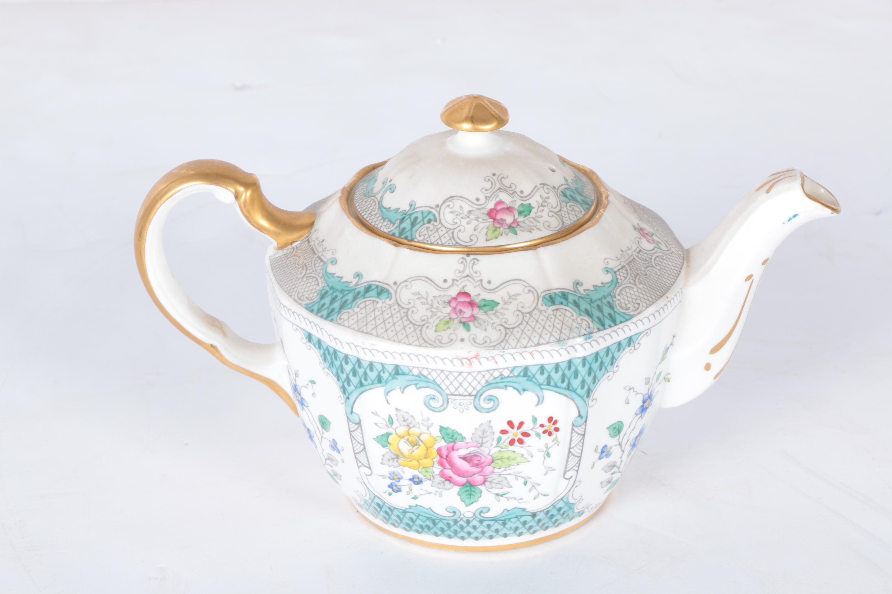 Circa 1950s Adderley "Lowestoft" Bone China Tableware