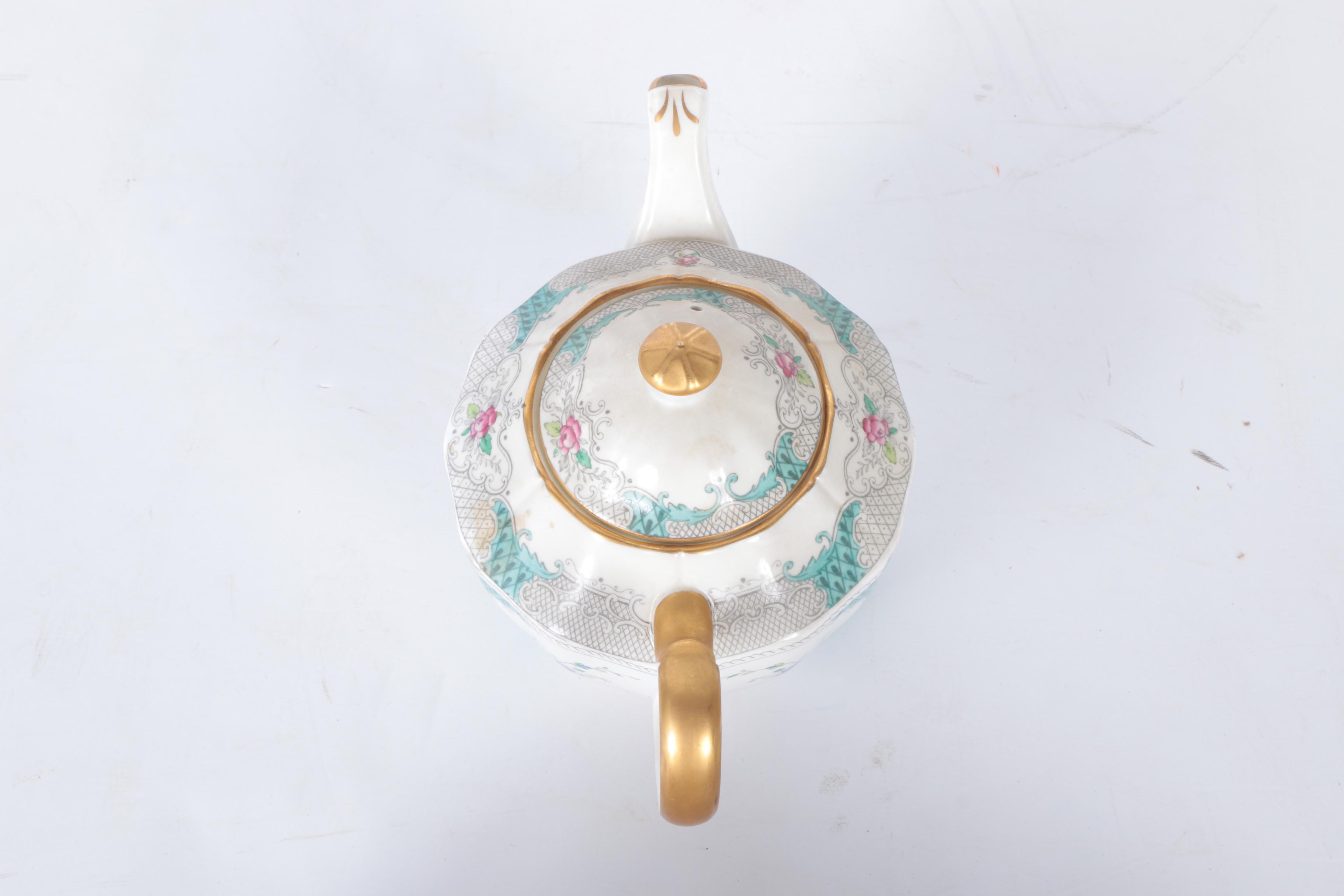 Circa 1950s Adderley "Lowestoft" Bone China Tableware