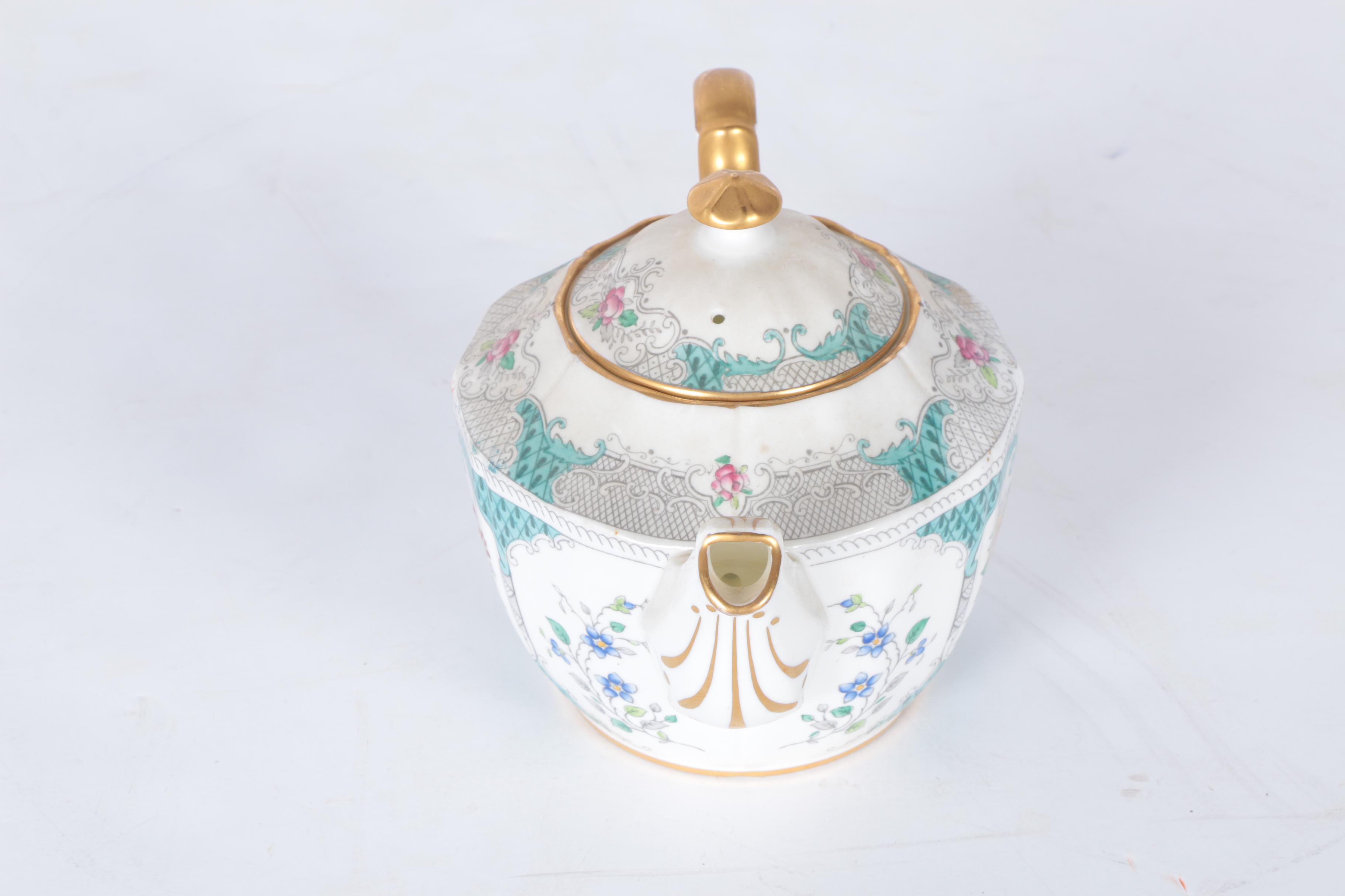 Circa 1950s Adderley "Lowestoft" Bone China Tableware