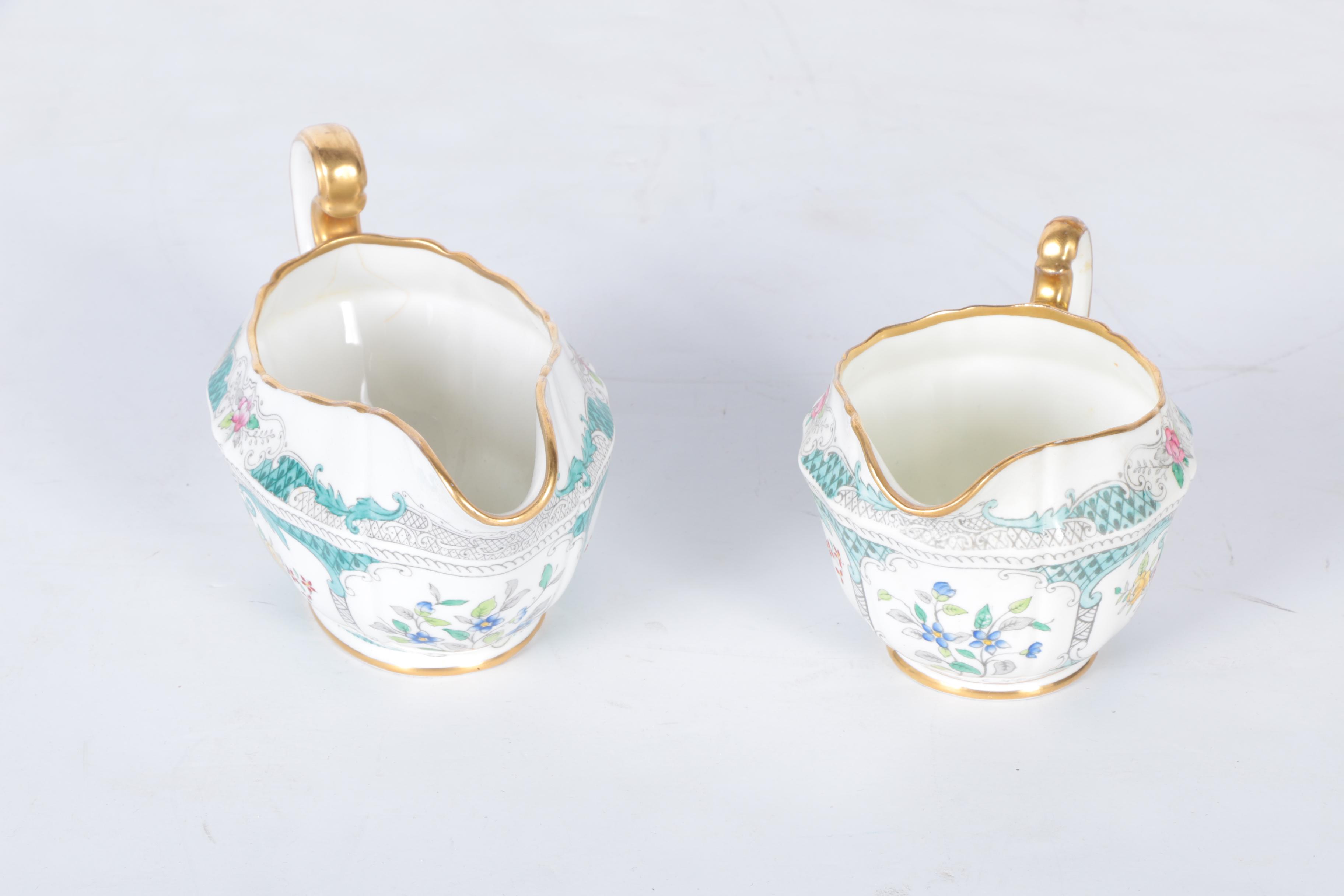 Circa 1950s Adderley "Lowestoft" Bone China Tableware