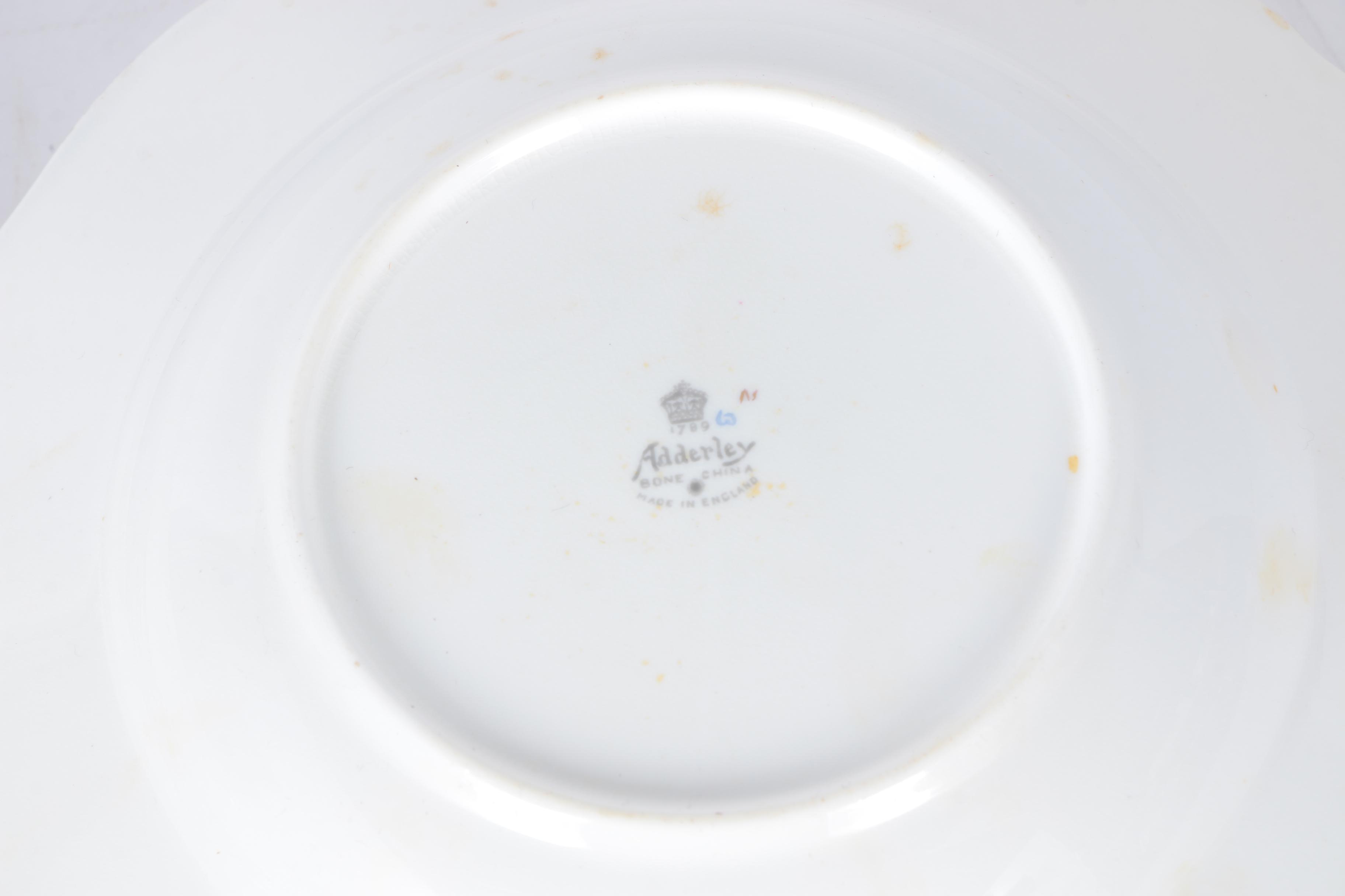 Circa 1950s Adderley "Lowestoft" Bone China Tableware