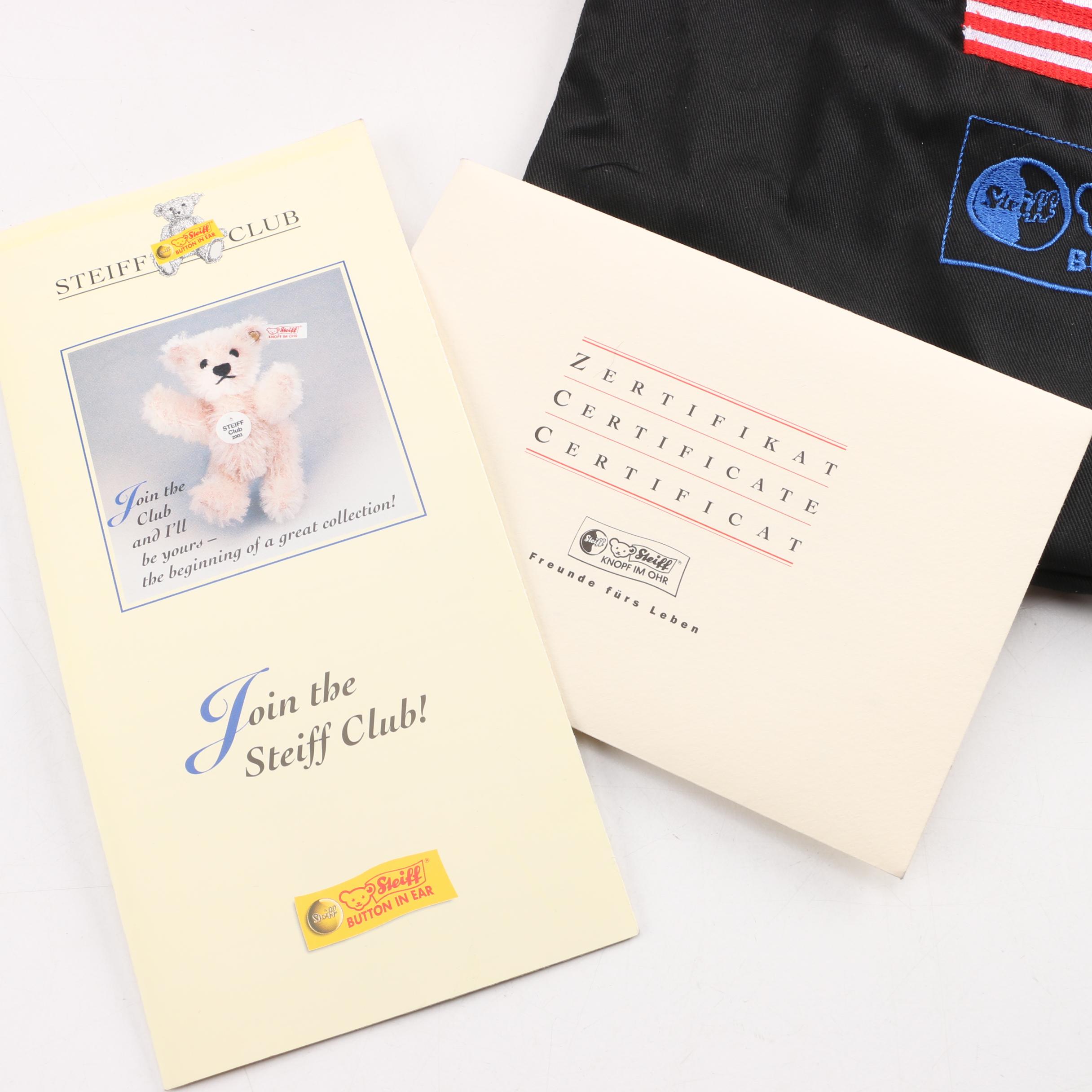 2003 Steiff "Betsy Ross" Teddy Bear Made for North America