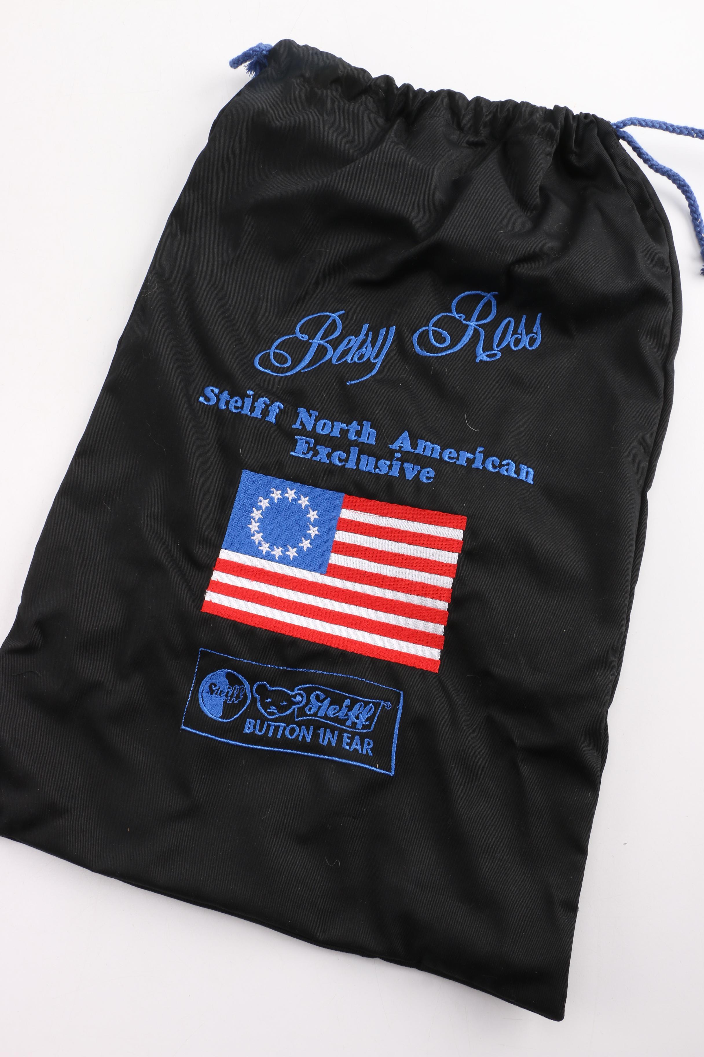 2003 Steiff "Betsy Ross" Teddy Bear Made for North America