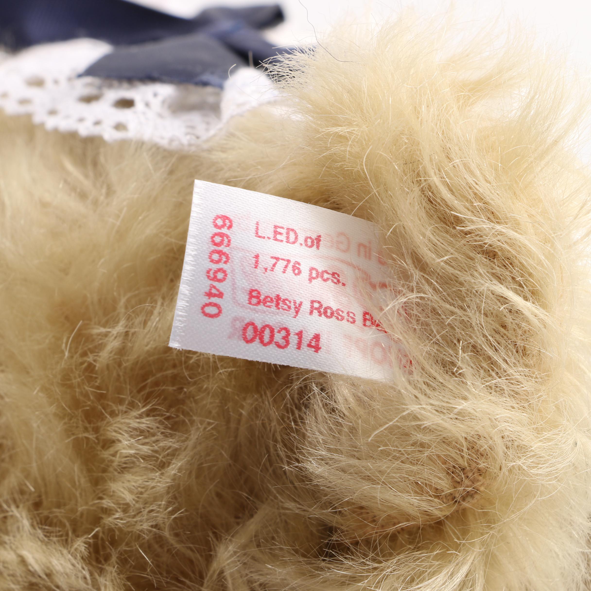 2003 Steiff "Betsy Ross" Teddy Bear Made for North America