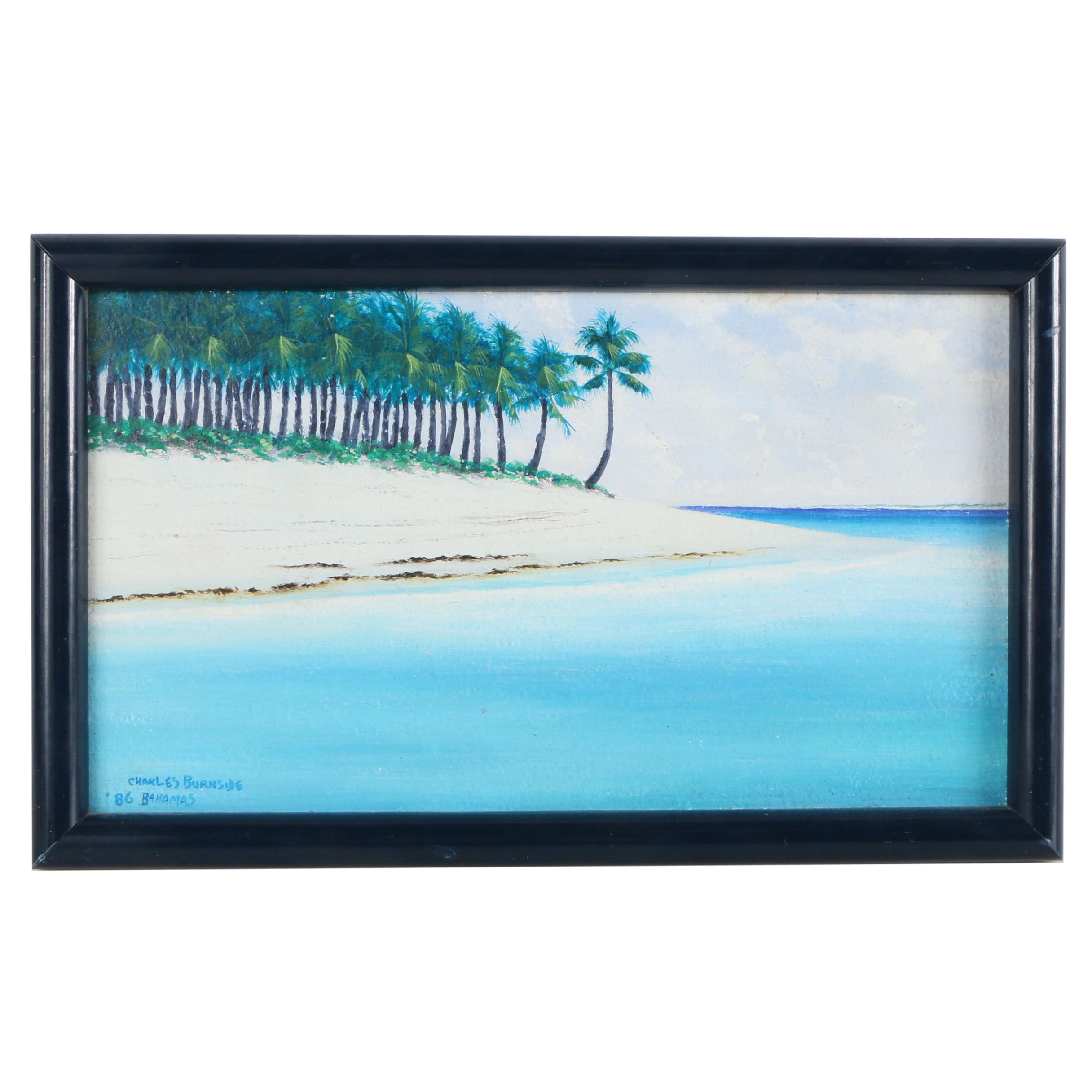 Charles Burnside Oil Painting "Bahamas"