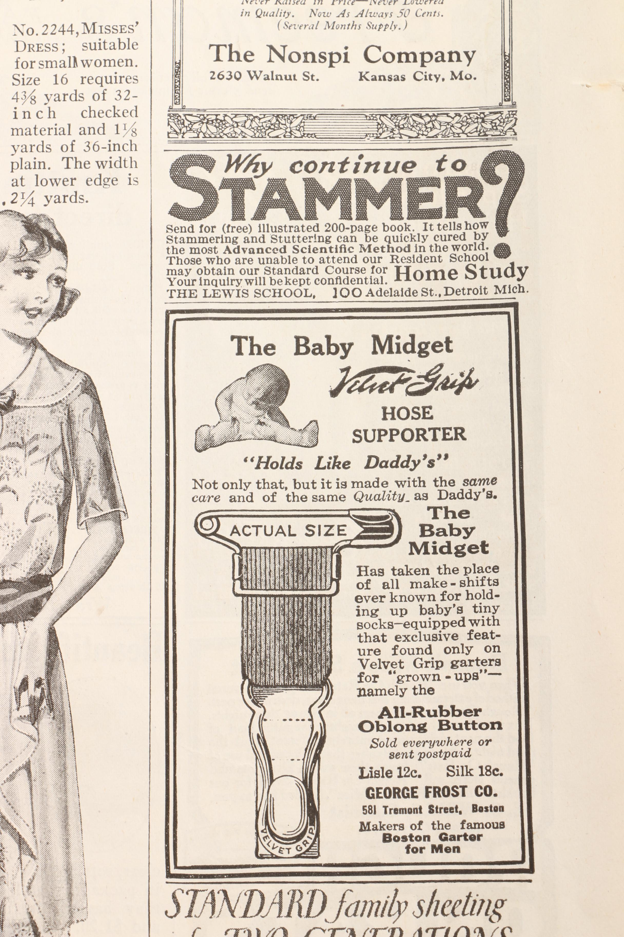 Vintage Florence Harding Memorabilia Including 1921 "McCall's" Magazine