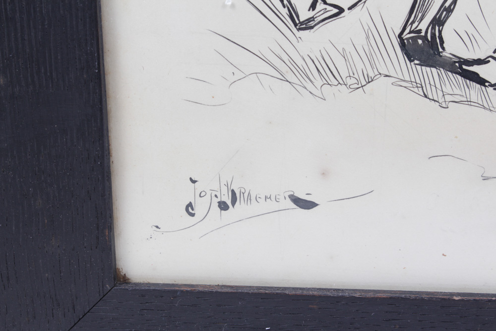 Original Ink Drawing by Raemer