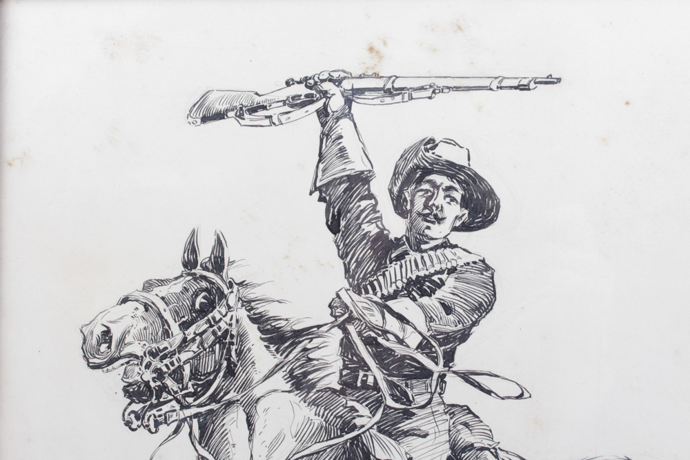 Original Ink Drawing by Raemer