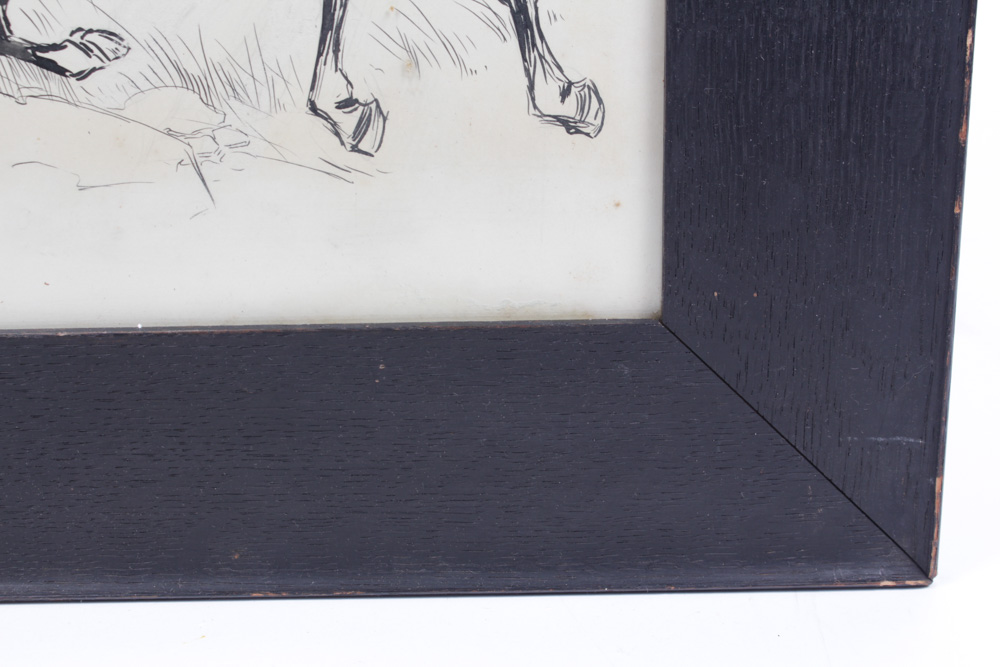 Original Ink Drawing by Raemer