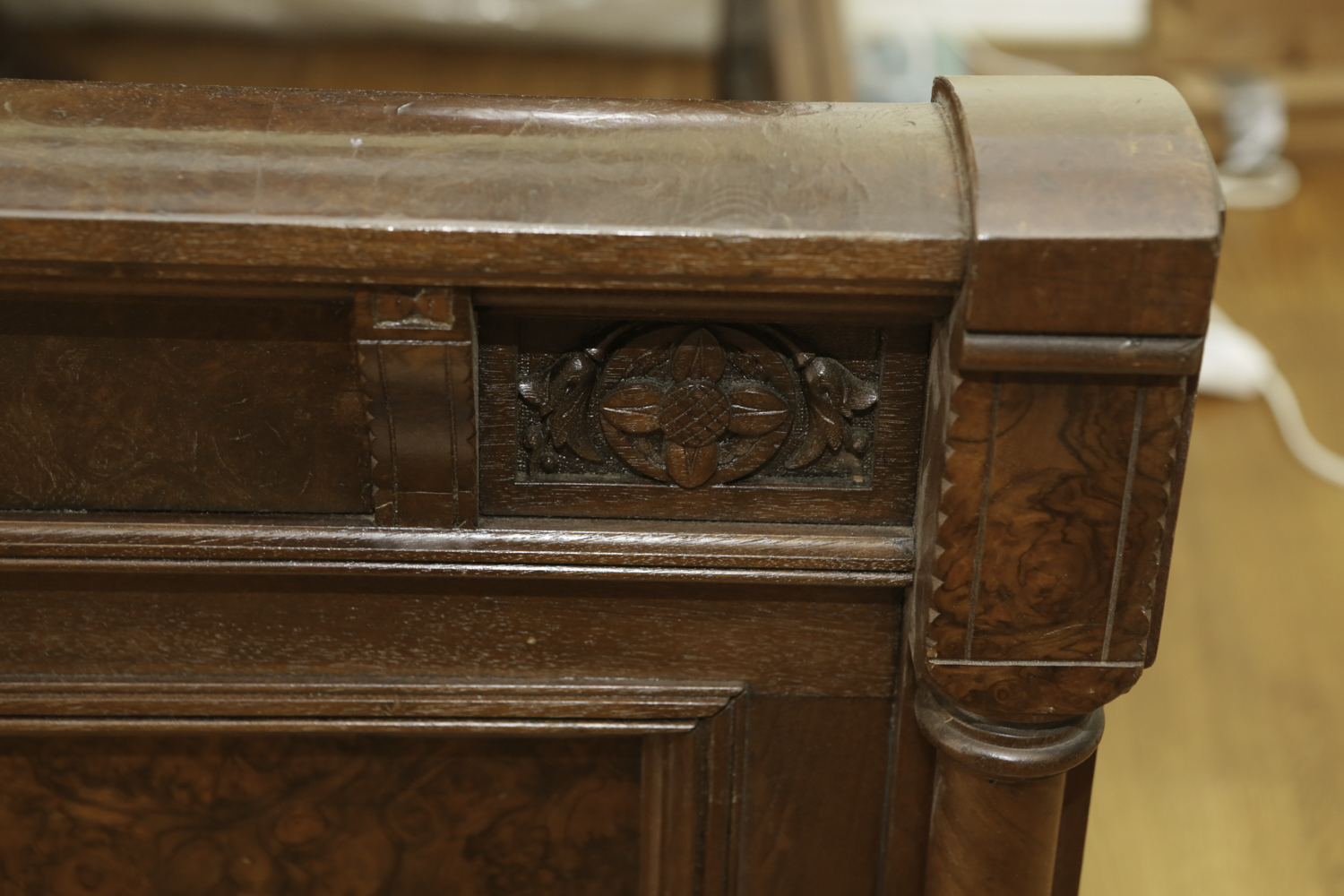 Antique Victorian Youth-Size Canopy Bed