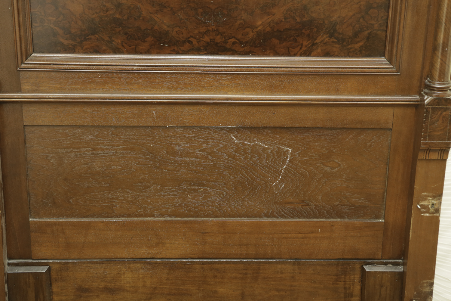 Antique Victorian Youth-Size Canopy Bed