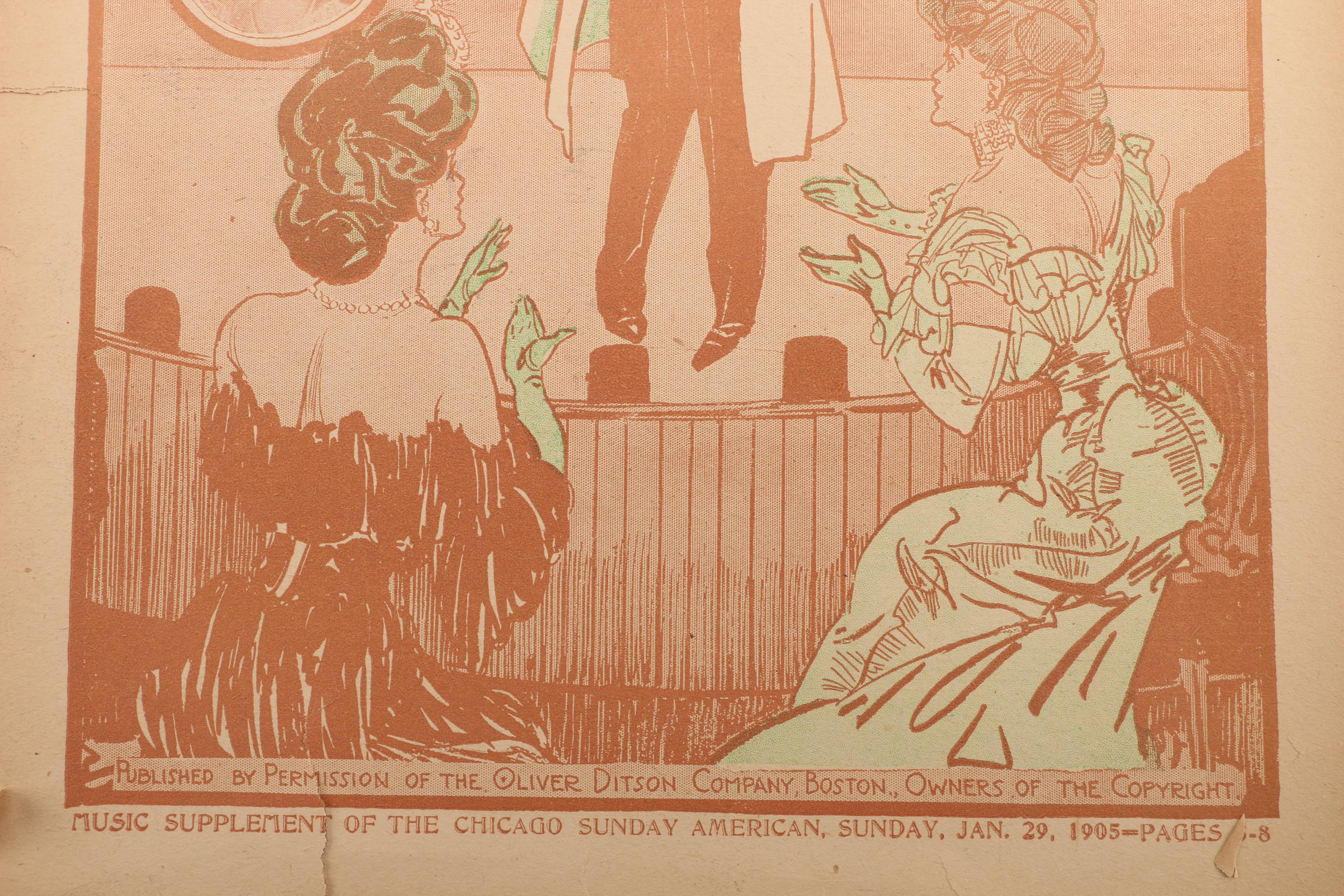 Socialite Alice Roosevelt Longworth Memorabilia and Sheet Music