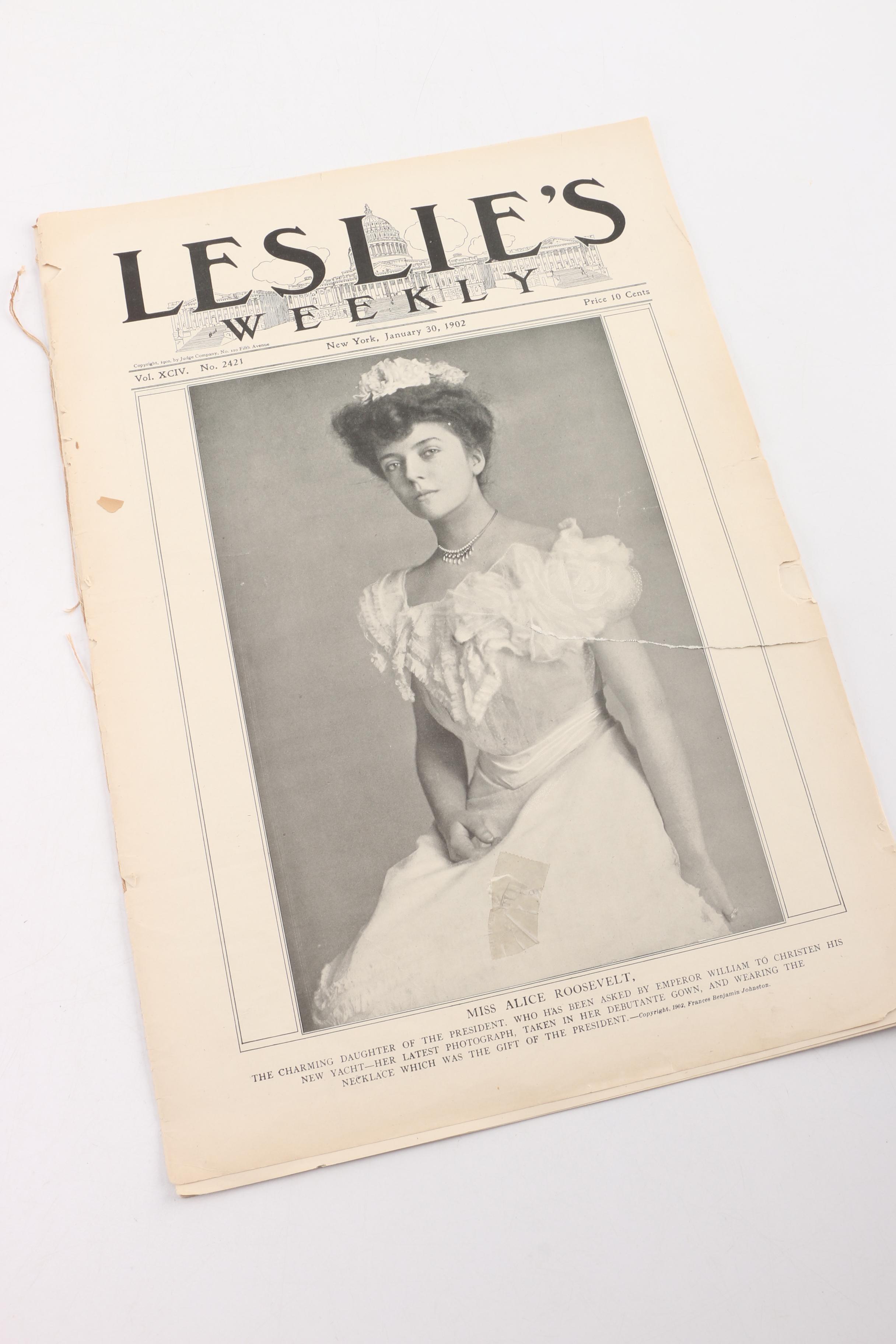 Socialite Alice Roosevelt Longworth Memorabilia and Sheet Music