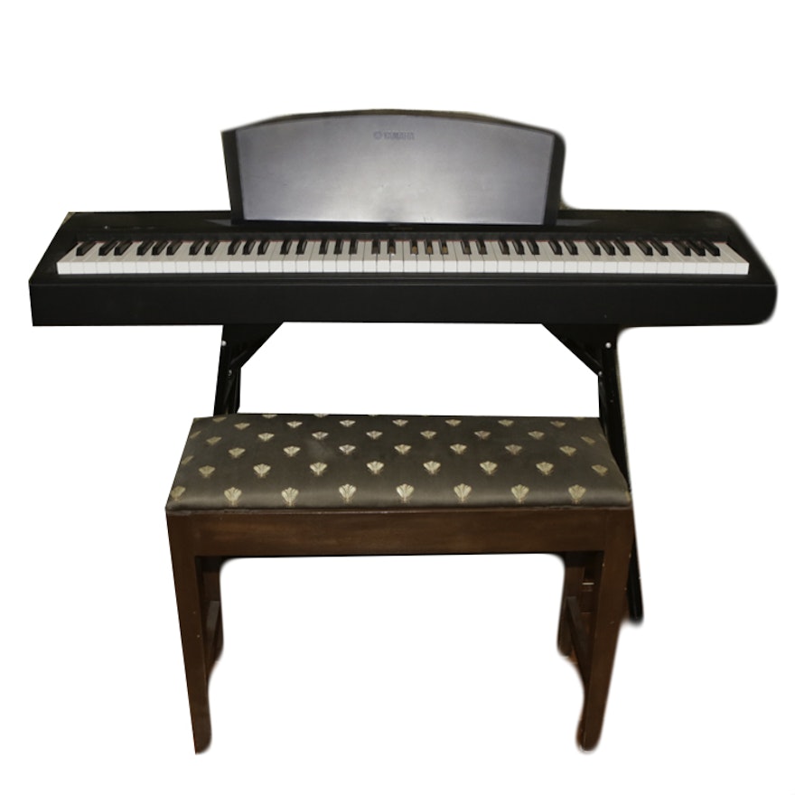 Yamaha P-60 Electronic Piano and Bench