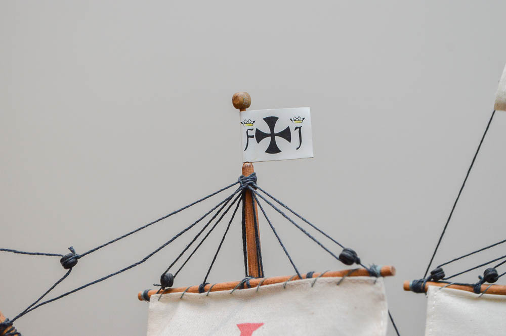 São José Model Ship and Silver Coin from Shipwreck