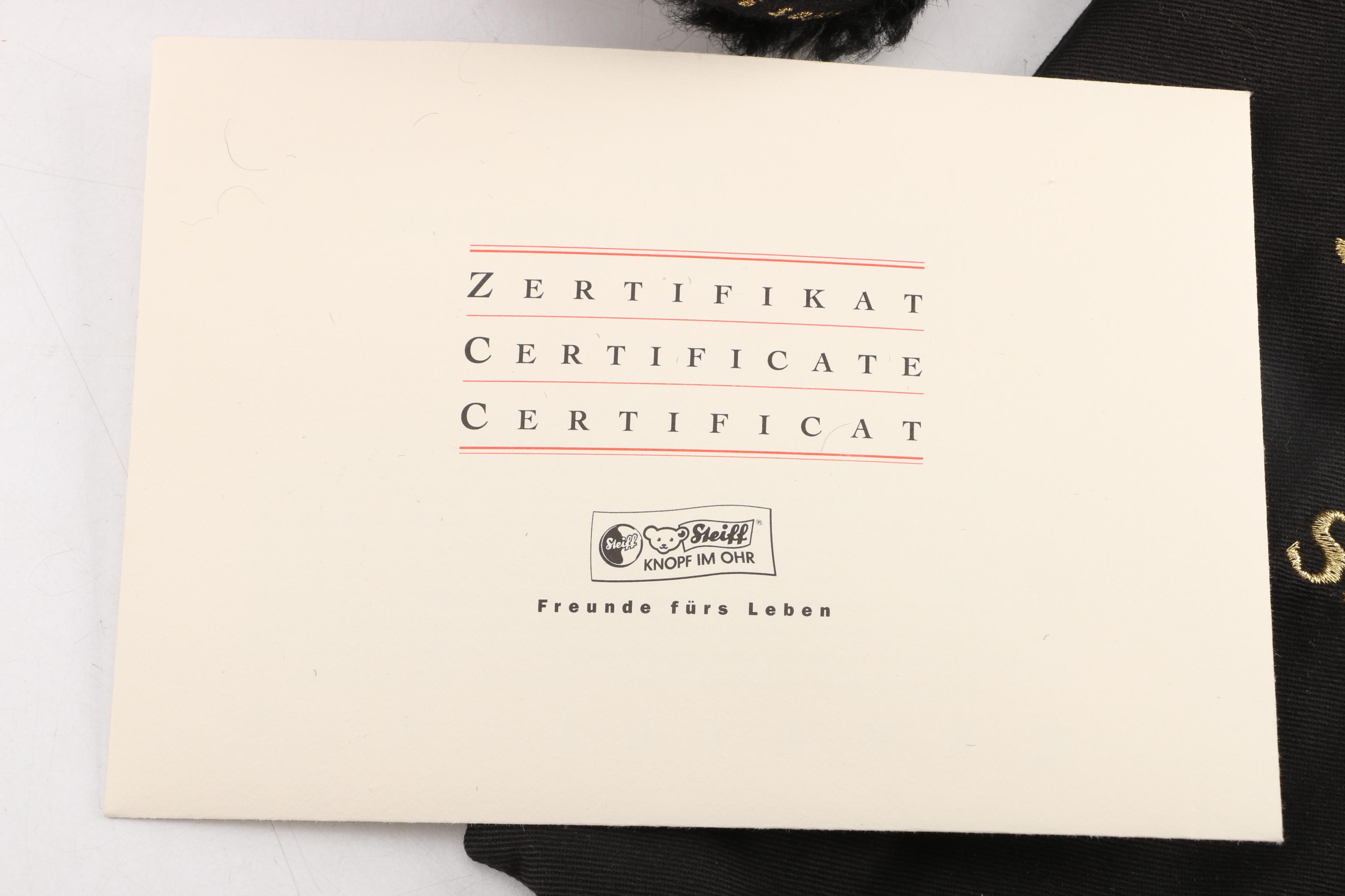 Steiff Steinway & Sons 150th Anniversary "Henry" Teddy Bear