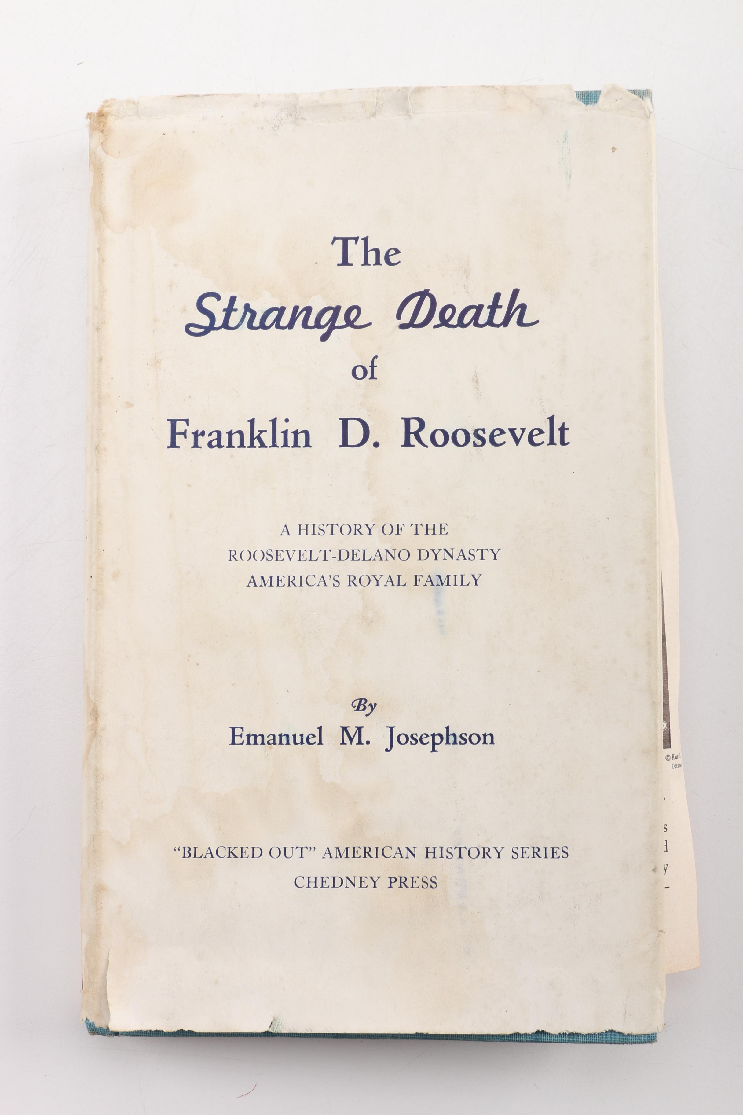 Vintage Anti-Franklin D. Roosevelt Memorabilia Against his Wife and Sons