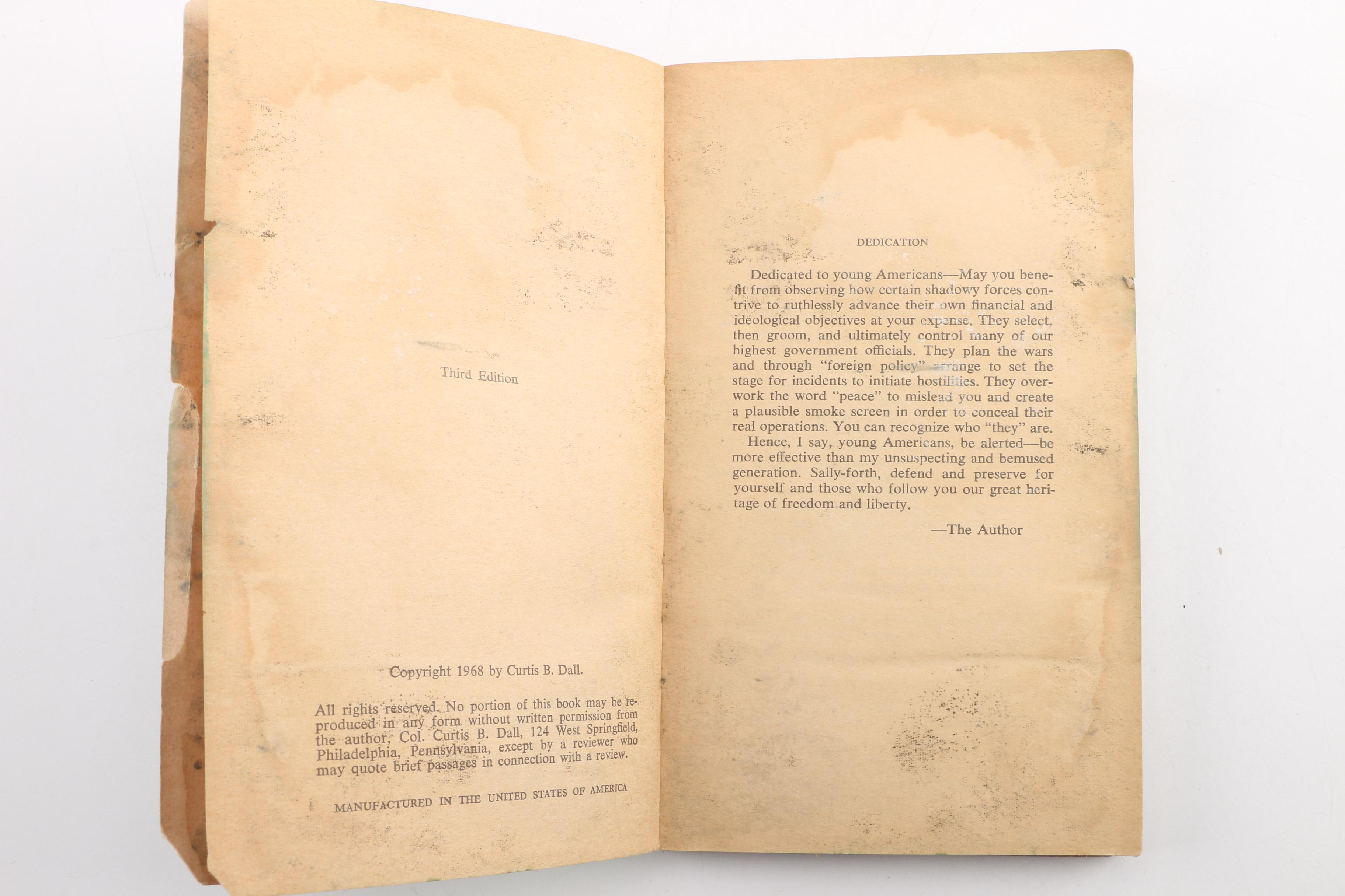 Vintage Anti-Franklin D. Roosevelt Memorabilia Against his Wife and Sons