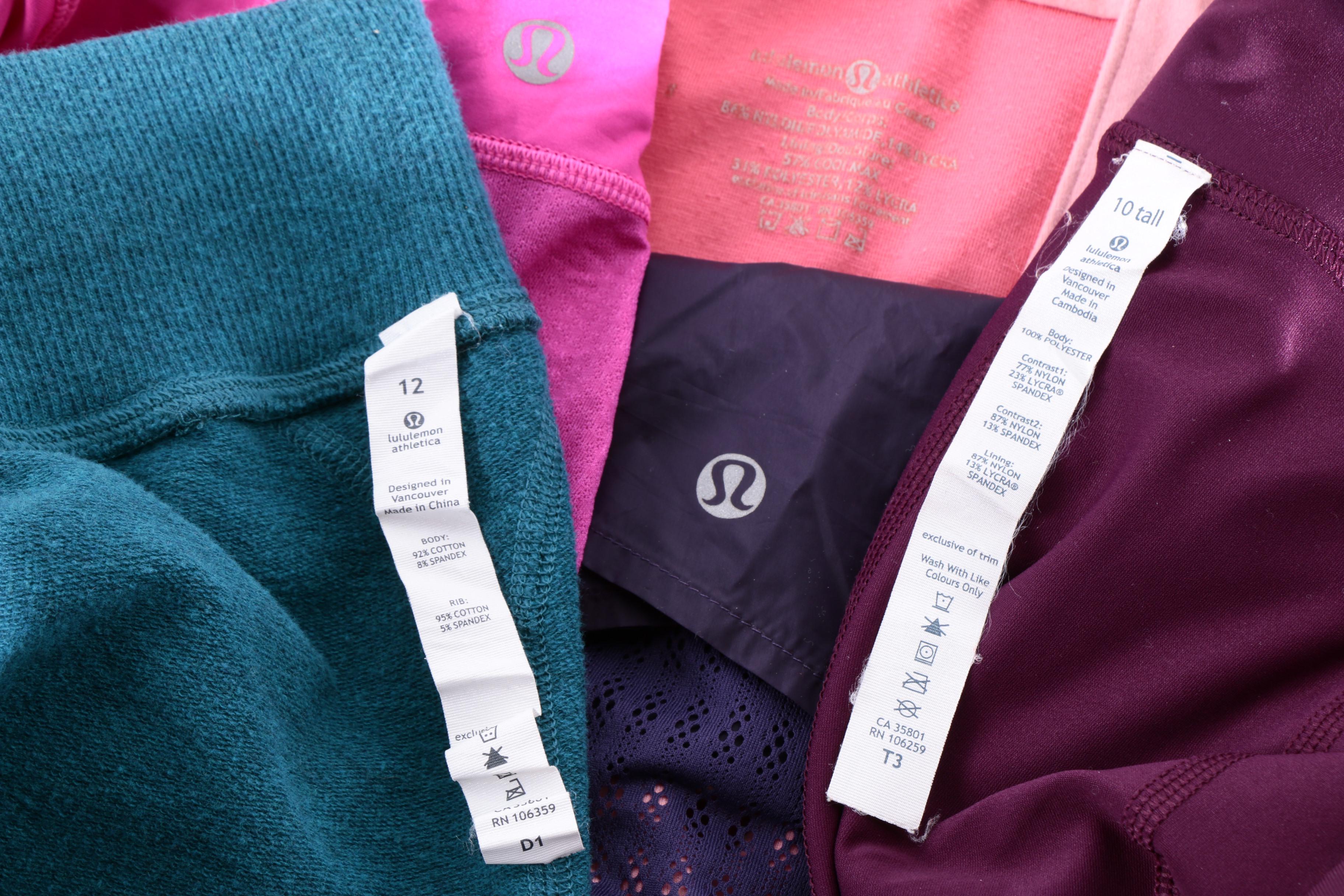 Lululemon Athletica Clothing