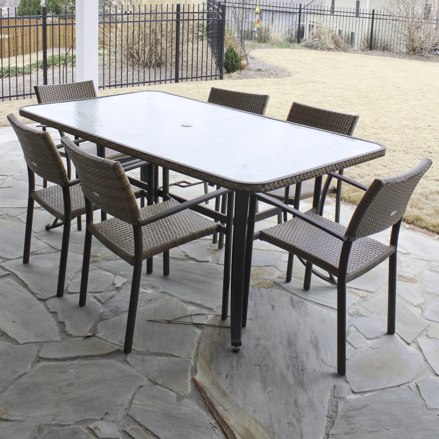 Tortuga Outdoor Patio Table and Chairs