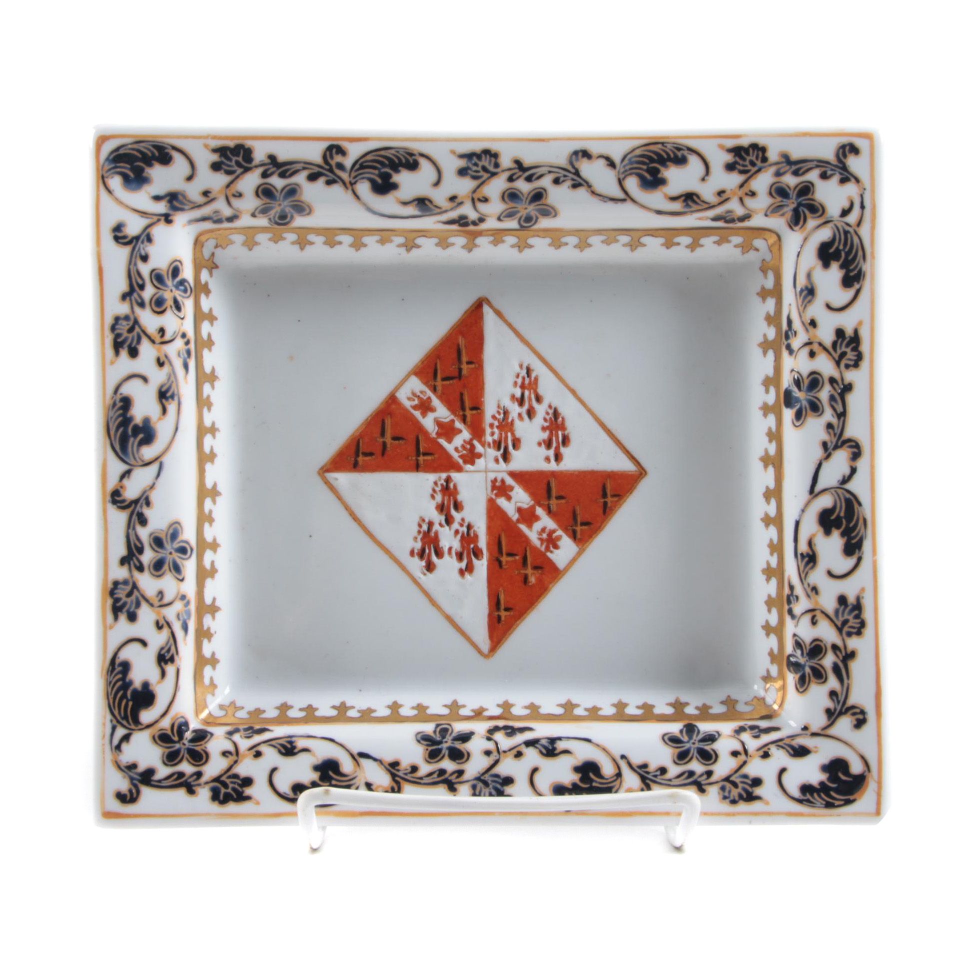 Asiatides Porcelain Trinket Dish