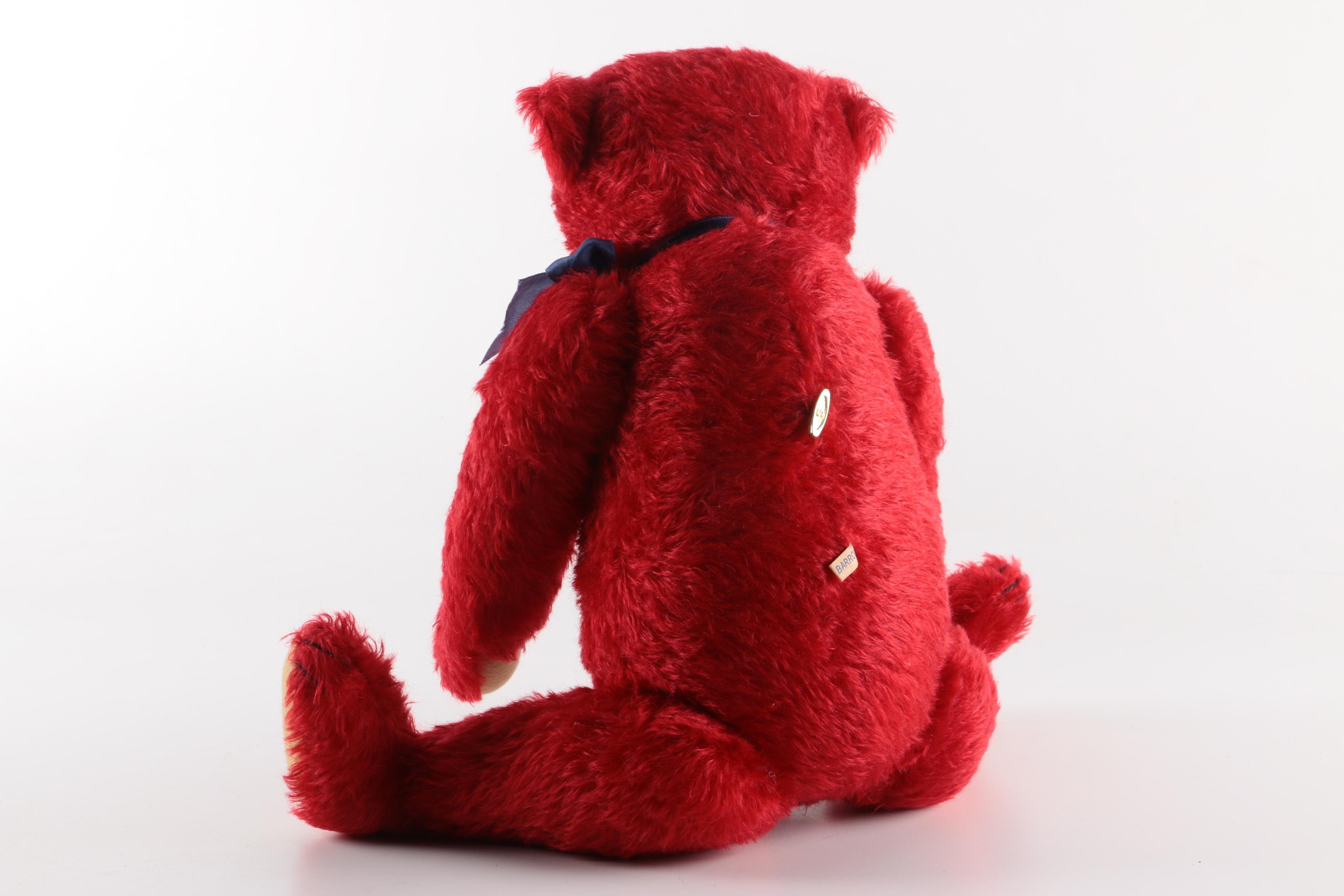 Vintage Barron Bears Hand Made Musical Teddy Bear