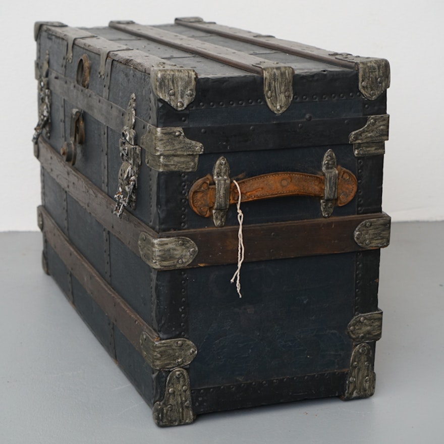 Antique Steamer Trunk by Rich, Reed & Atwood