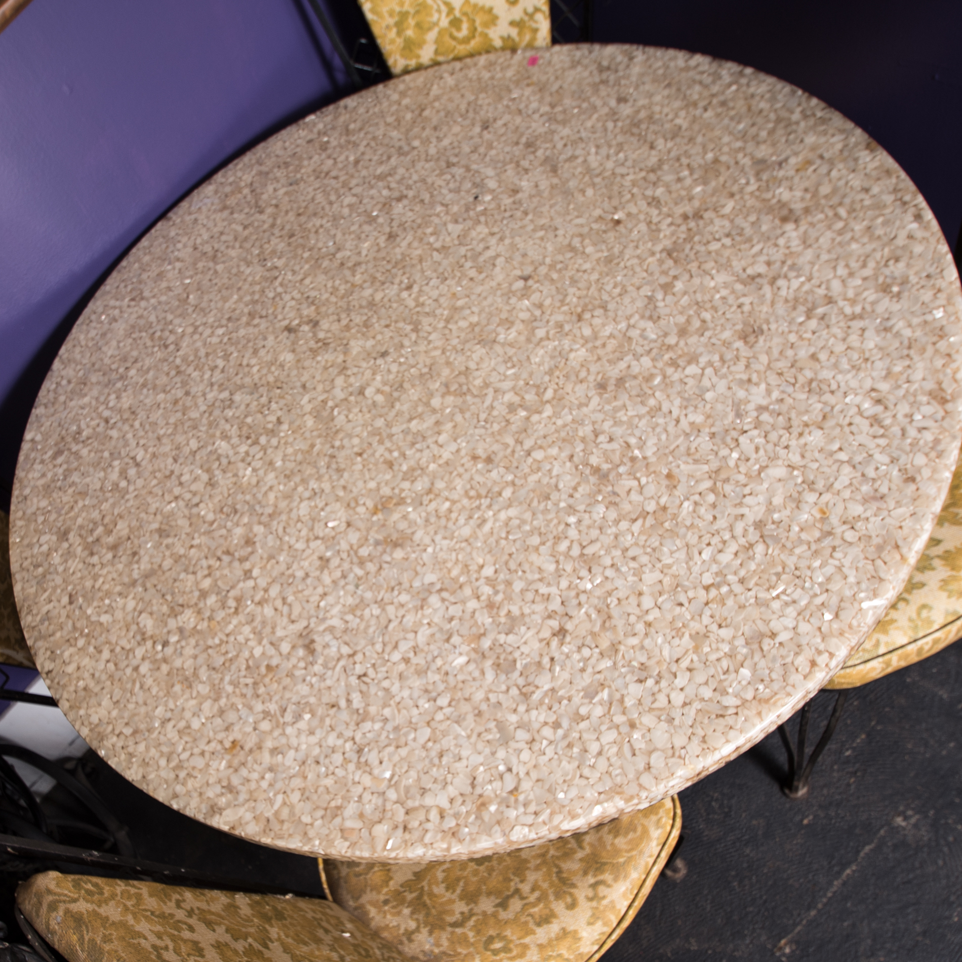 Mid Century Modern Metal Patio Dinette Set