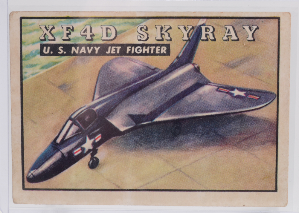 Thirty-Two 1952 Topps "Friend Or Foe Wings" Identification Trading Cards