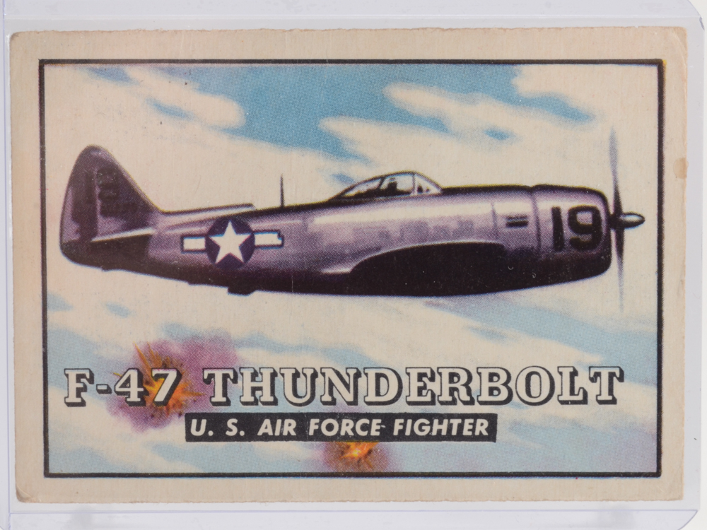 Thirty-Two 1952 Topps "Friend Or Foe Wings" Identification Trading Cards